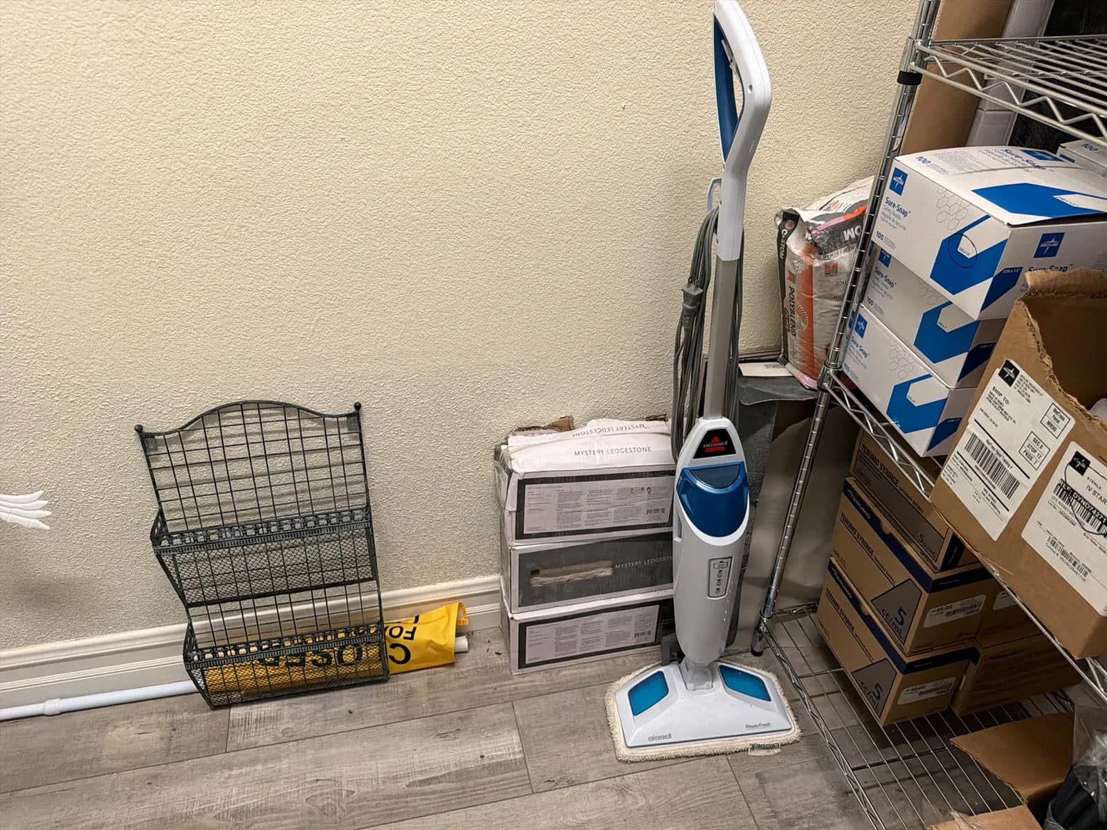 Contents of Room: Wire Rack with Office and Medical Supplies, photo 7 of 7