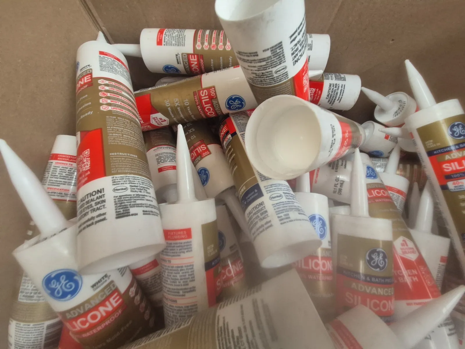 Contents Of Box: Assortment Of Advanced Silicone, Approximately (50) Tubes, photo 3 of 3