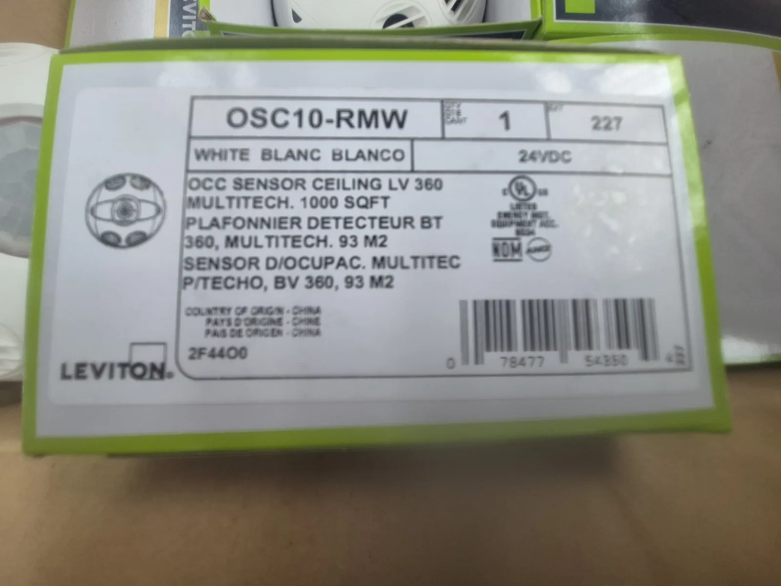 (10) OCC Sensor Ceiling LV 360, photo 2 of 3