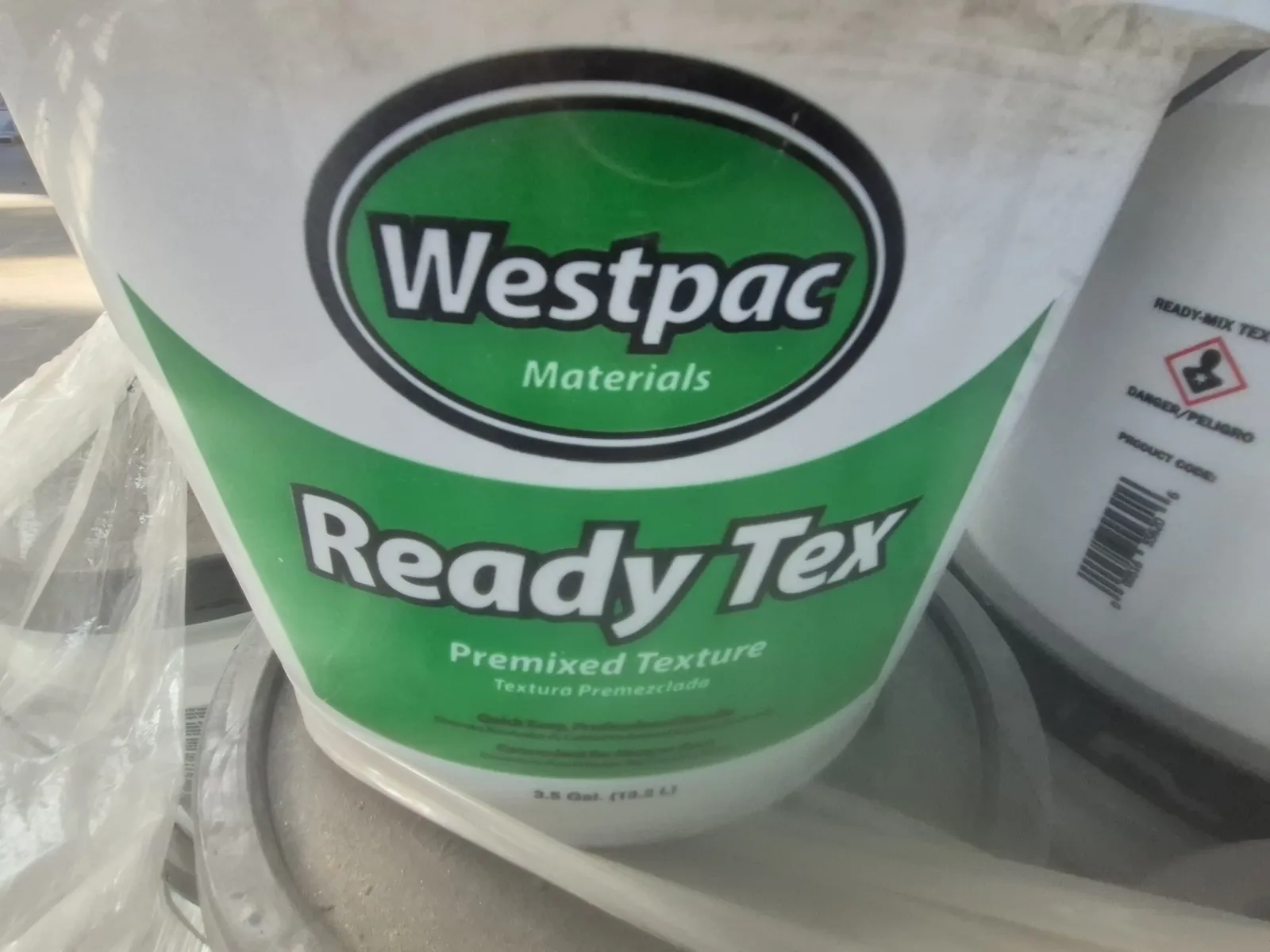 Contents Of Pallet: Approximately (25) Buckets Of Westpac, Ready Tex, photo 3 of 3