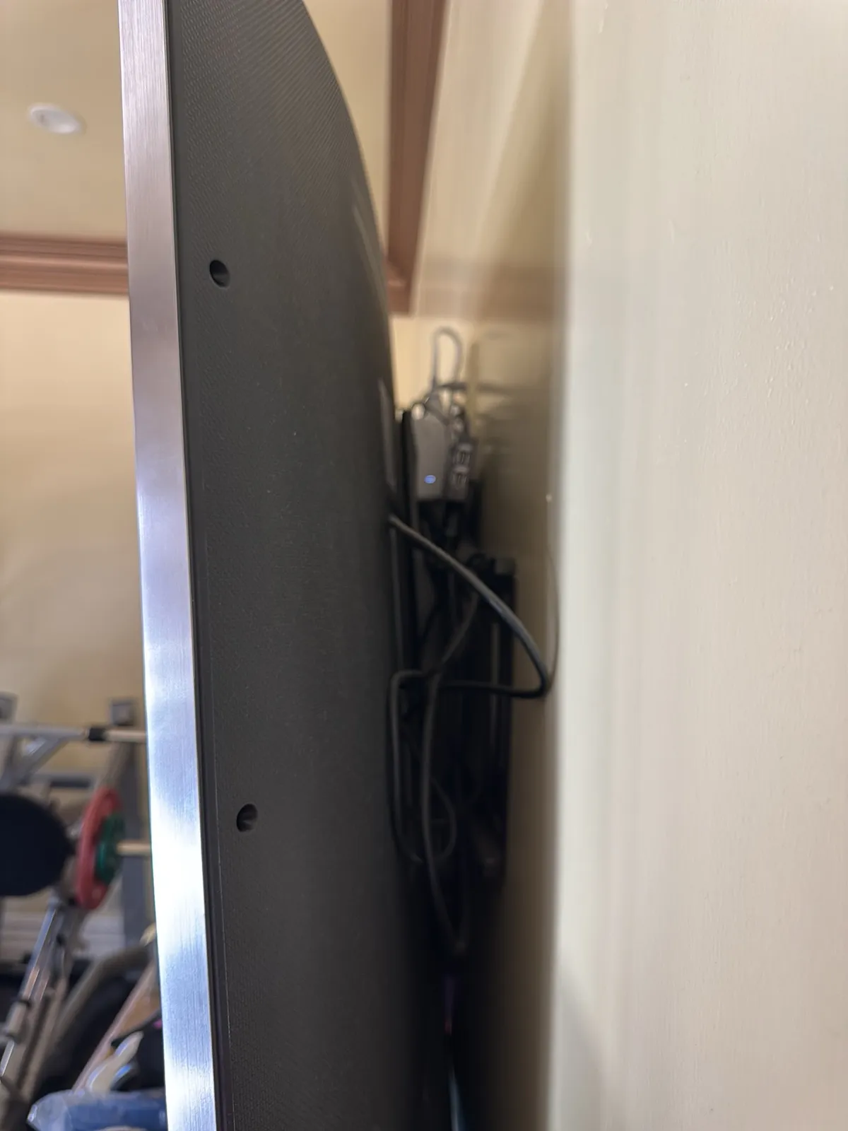 Samsung 65” Curved Television, photo 5 of 6