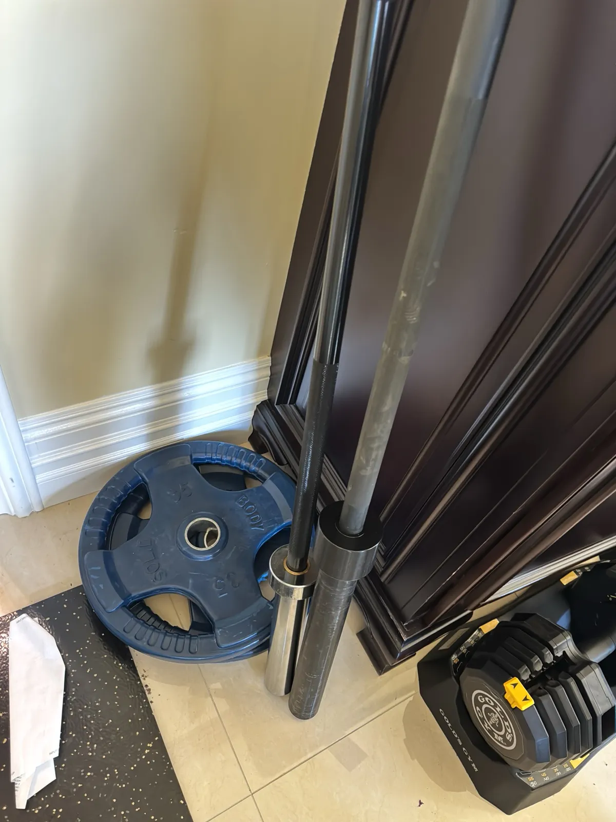(2) Barbells And (2) 35lb Weights, photo 4 of 8