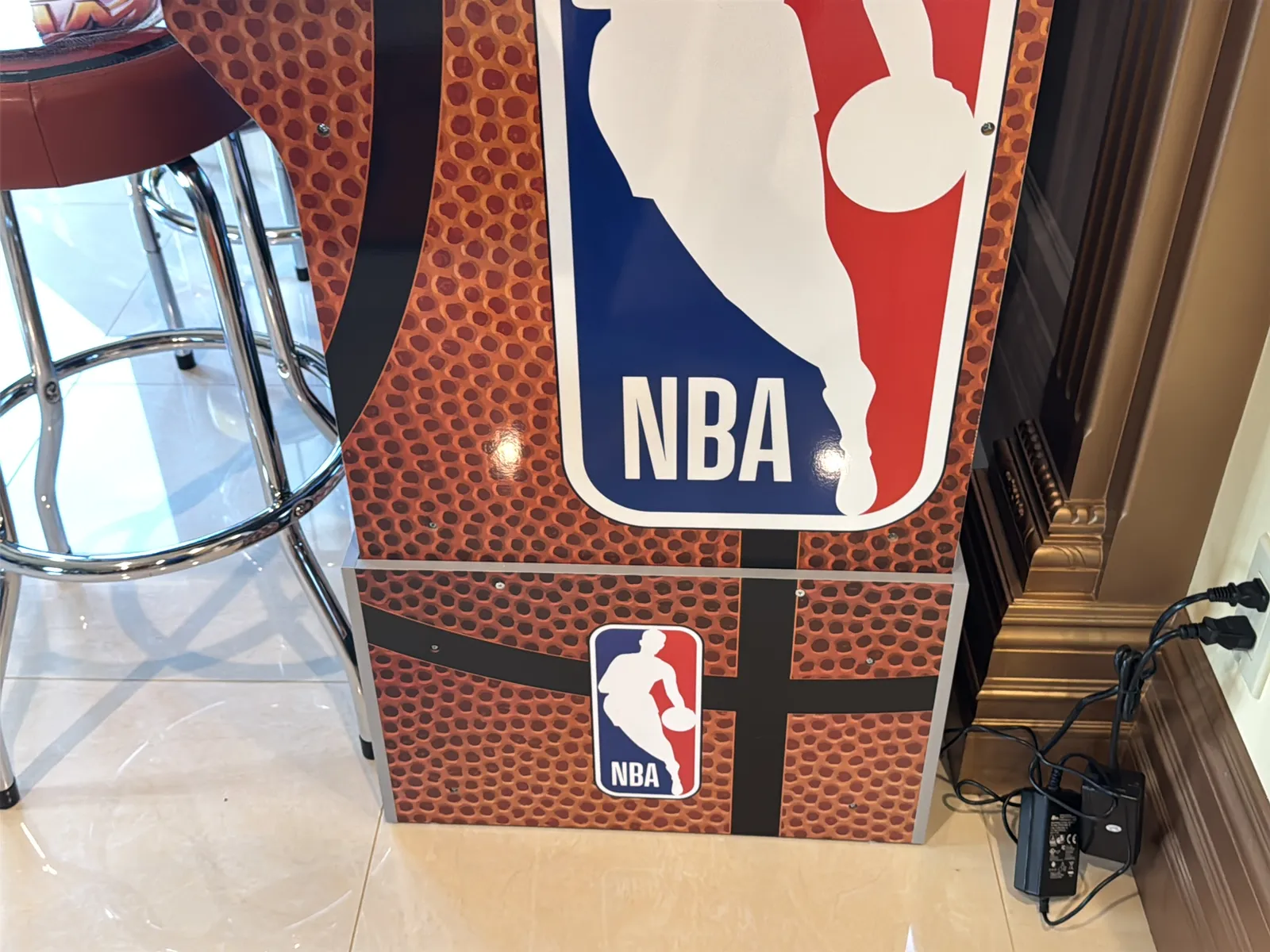 Arcade 1Up NBA Jam Mini Arcade Machine With Stool, photo 8 of 9