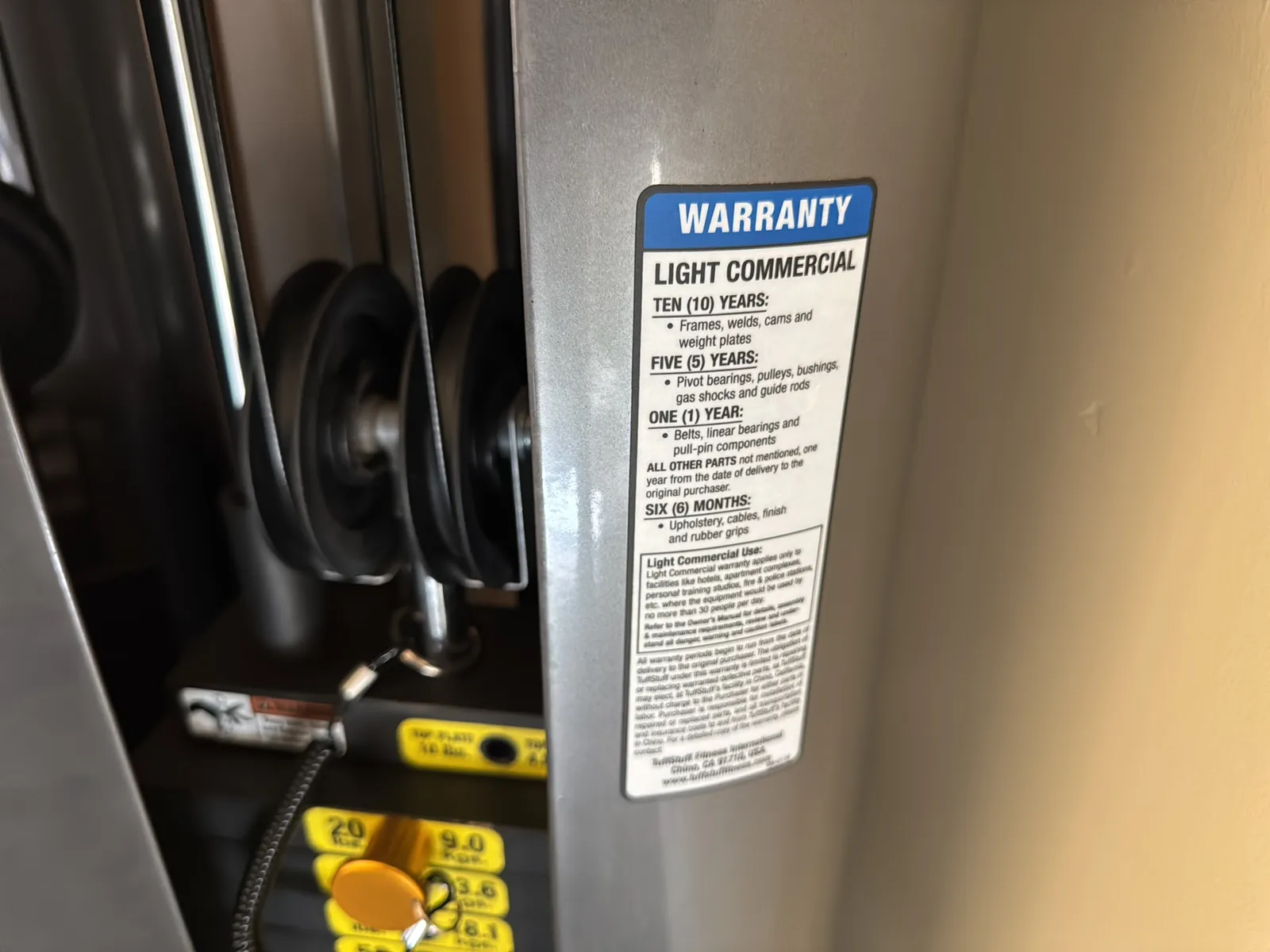 TFIN Adjustable High Low Cable Station, photo 8 of 12