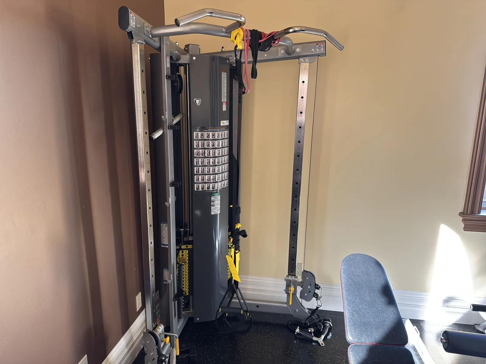 TFIN Adjustable High Low Cable Station, photo 2 of 12