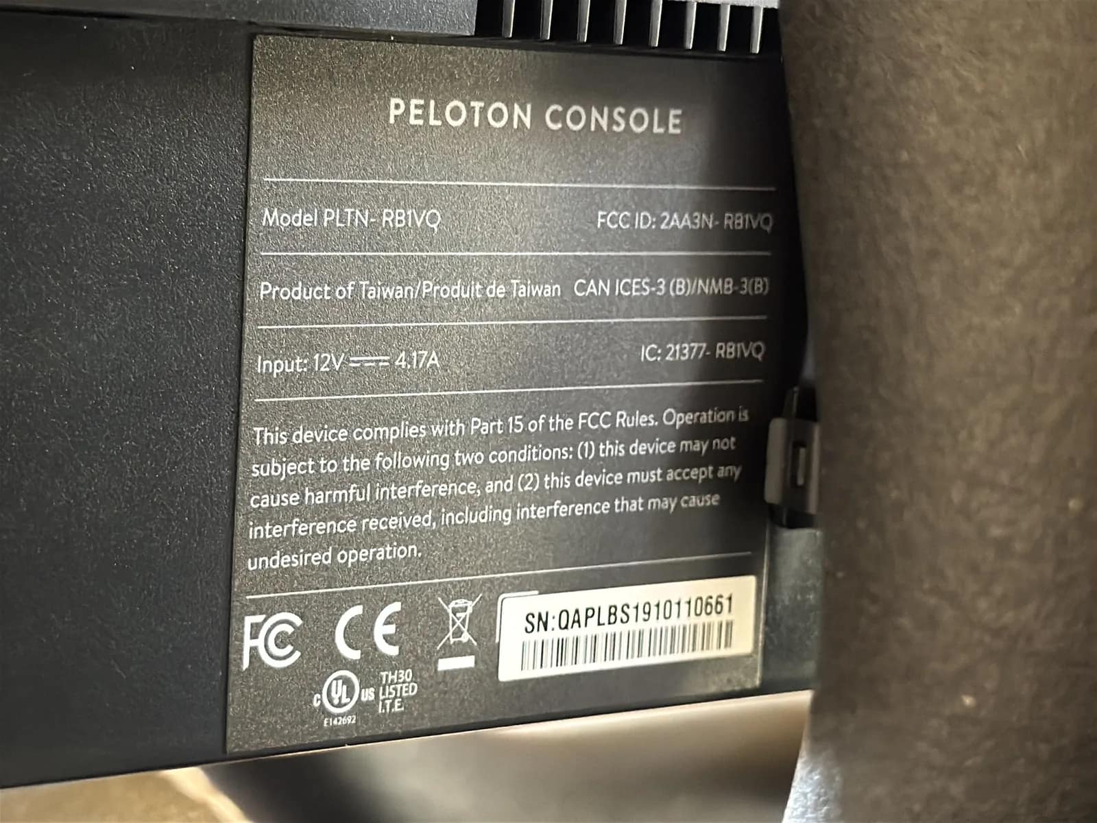 Peloton Machine, photo 6 of 6