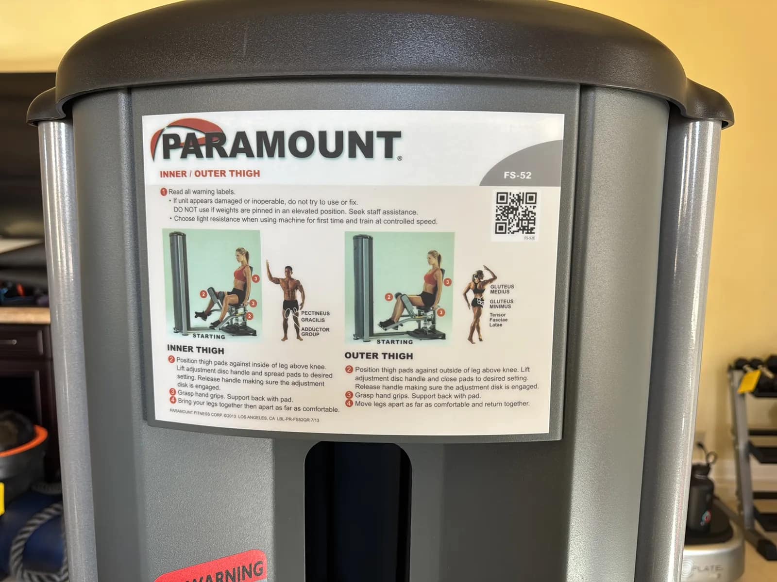 Paramount Inner Outer Thigh Machine, photo 5 of 8