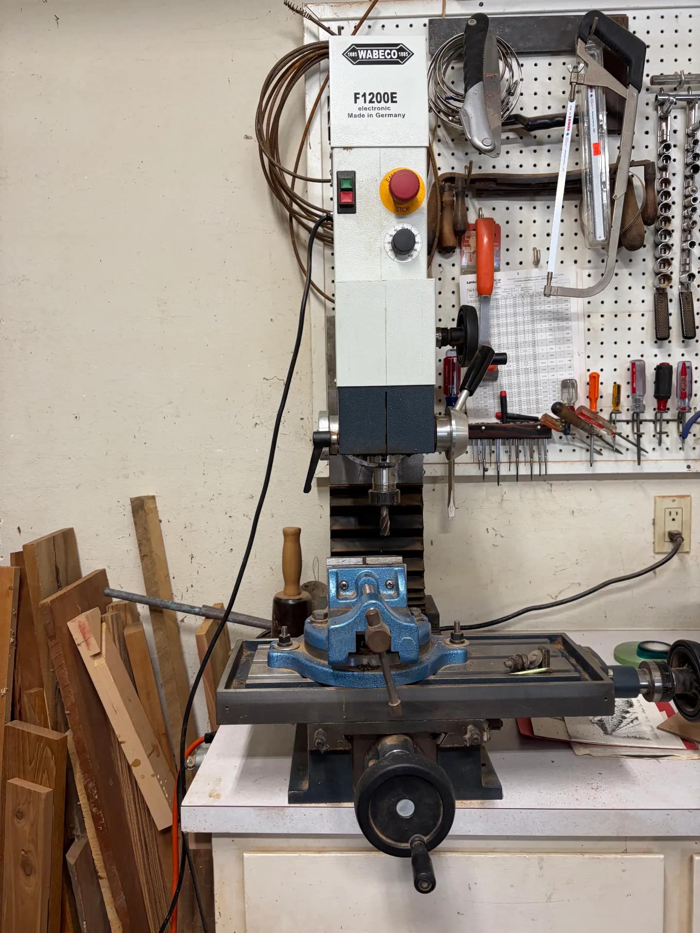 Wabeco F 1200 E Made In Germany Milling New 39, photo 2 of 8