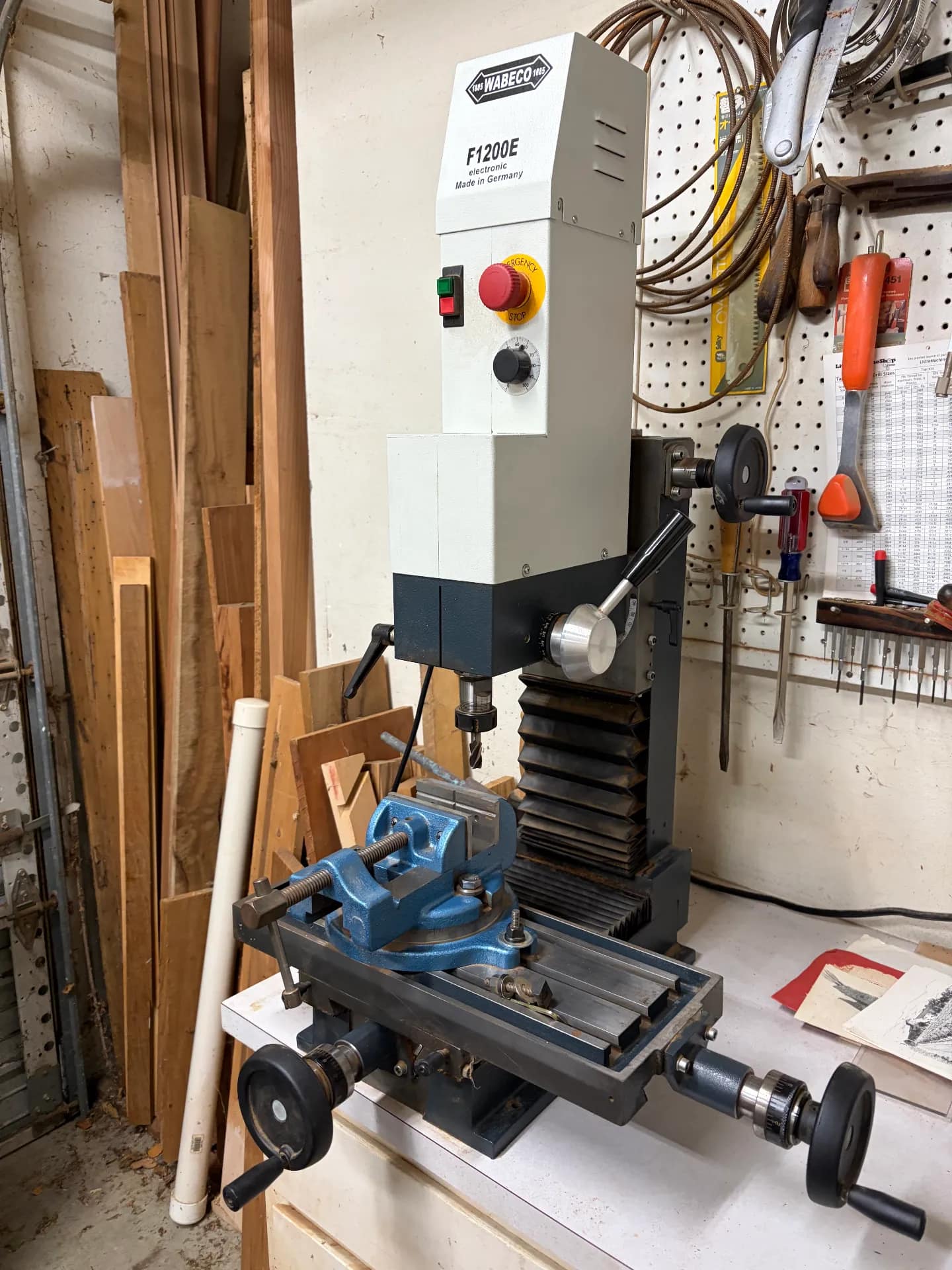Wabeco F 1200 E Made In Germany Milling New 39, photo 5 of 8