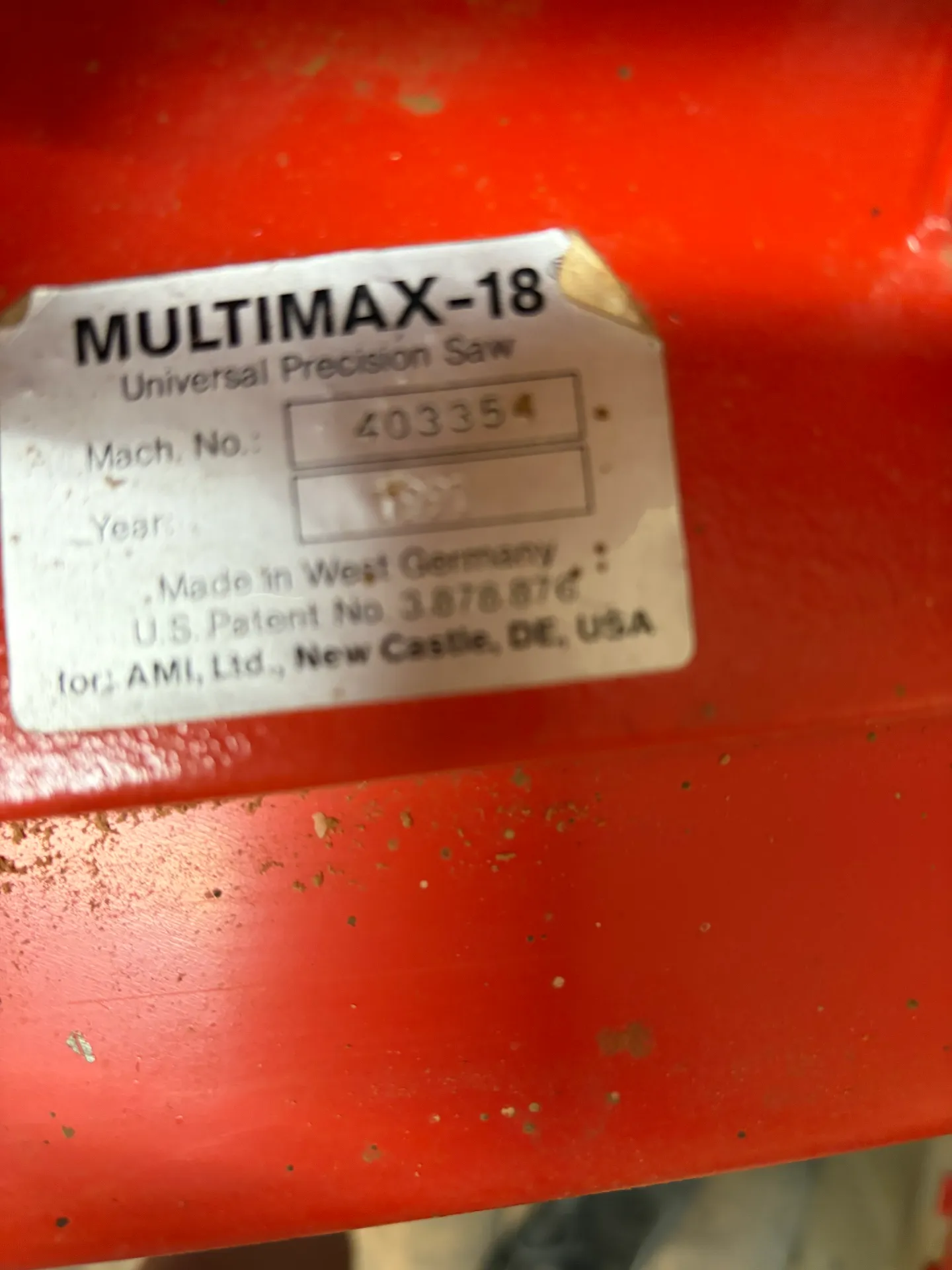 Hegner Multimax - 18 Machine, photo 3 of 7