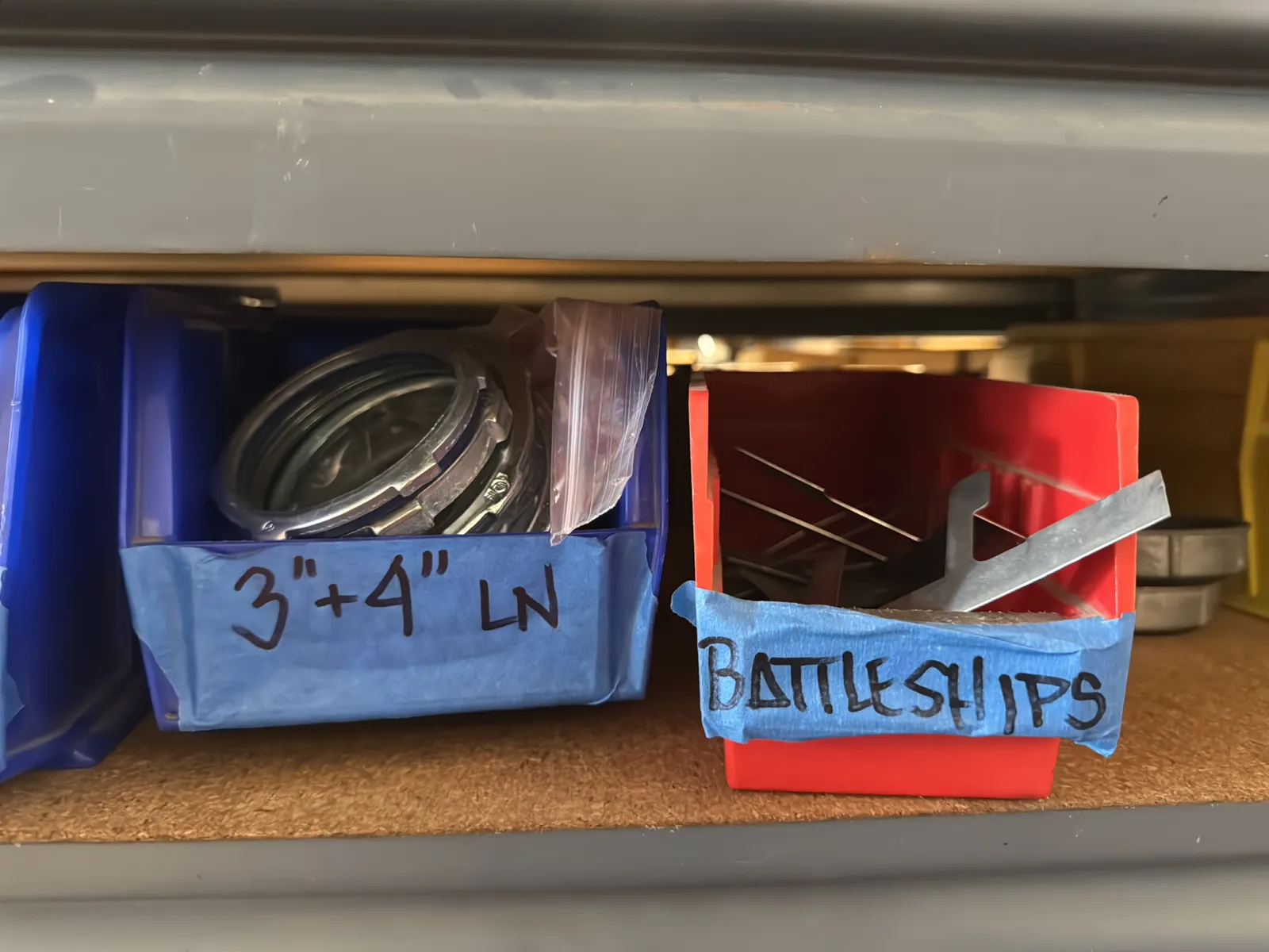 Contents Of (1) Shelf: Assorted Electrical Supply, Coupling Hardware And More, photo 4 of 10
