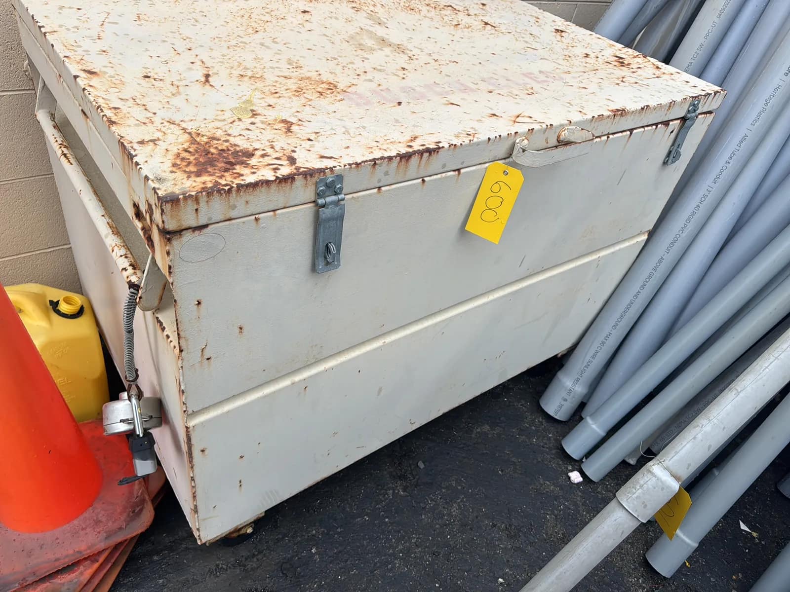 Rolling Job Chest And Contents: Metal And PVC Pipes, photo 16 of 17