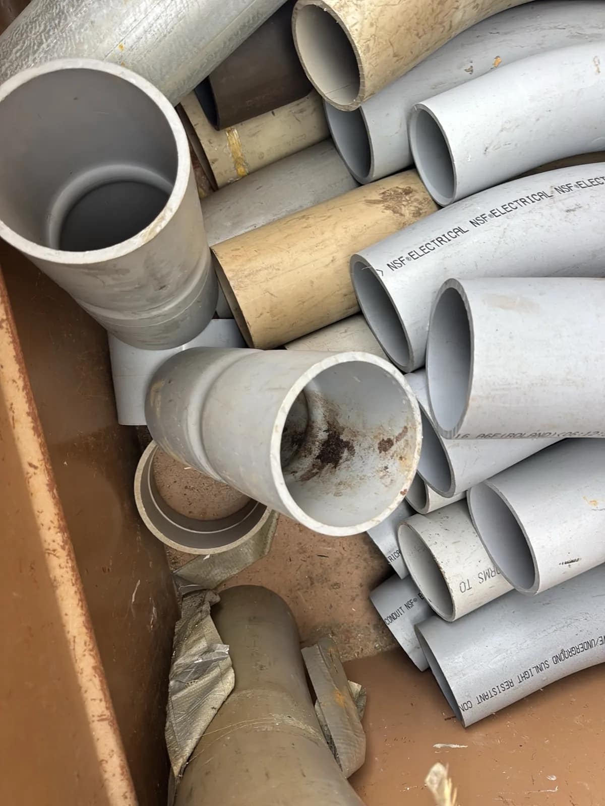 Rolling Job Chest And Contents: Metal And PVC Pipes, photo 13 of 17