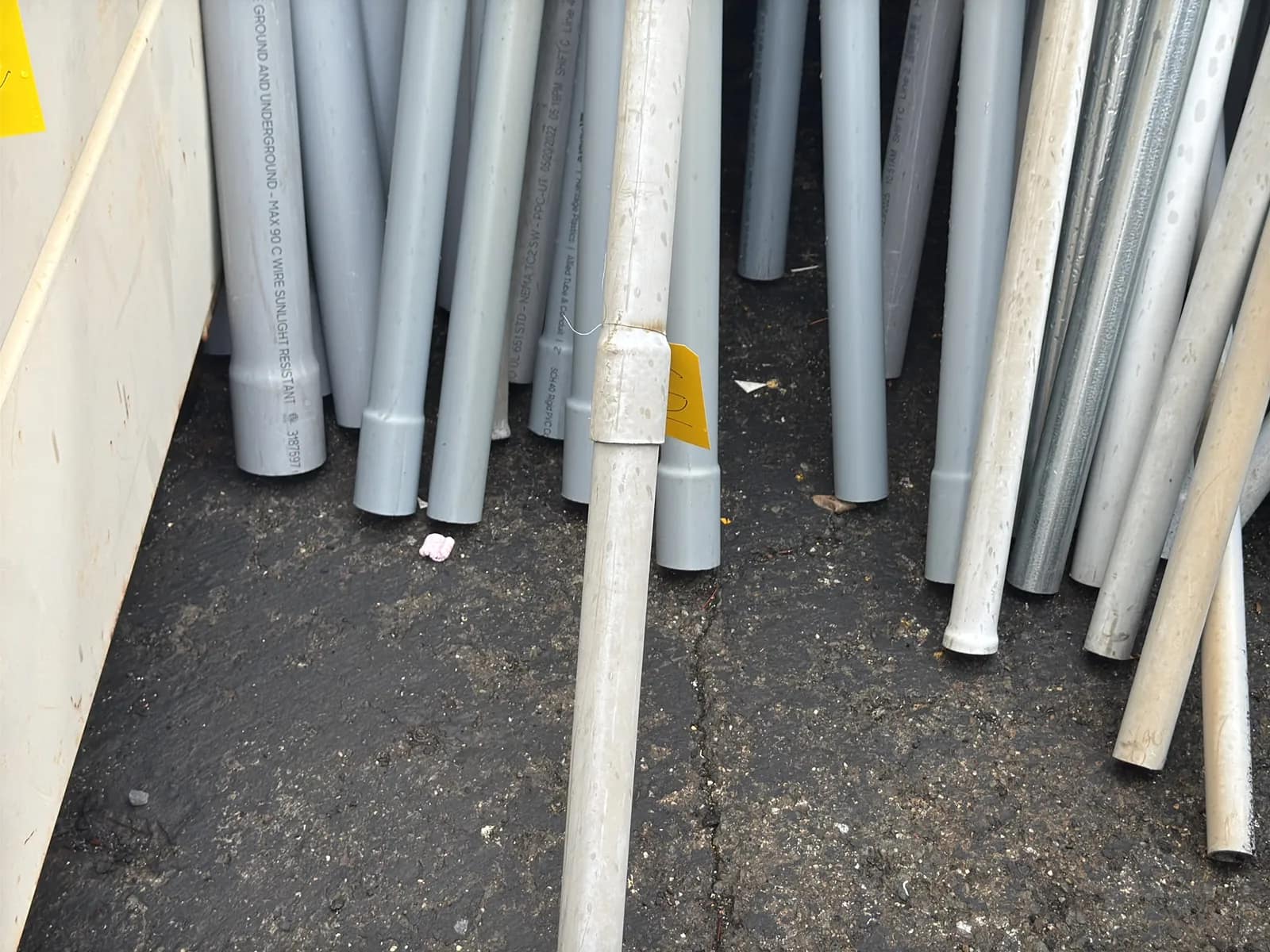 Bulk Lot: PVC and Metal Conduit (10’-15’), photo 4 of 13