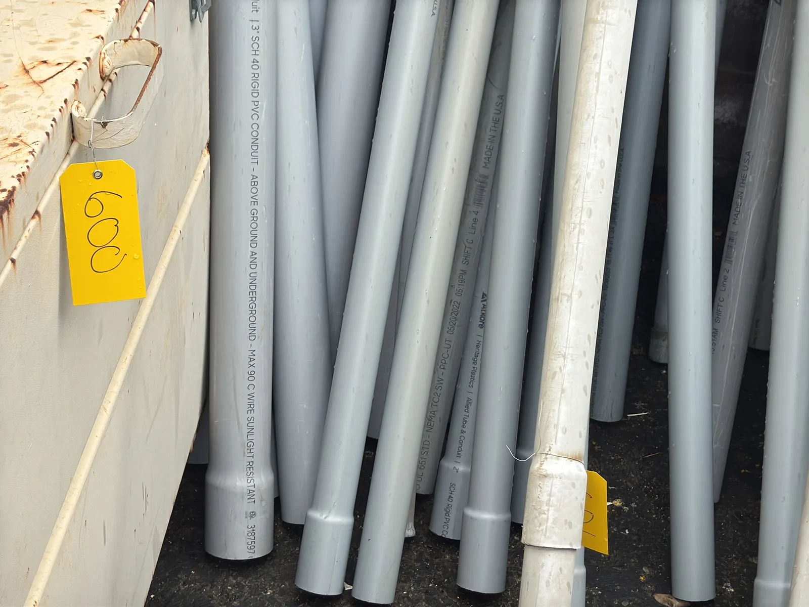 Bulk Lot: PVC and Metal Conduit (10’-15’), photo 5 of 13