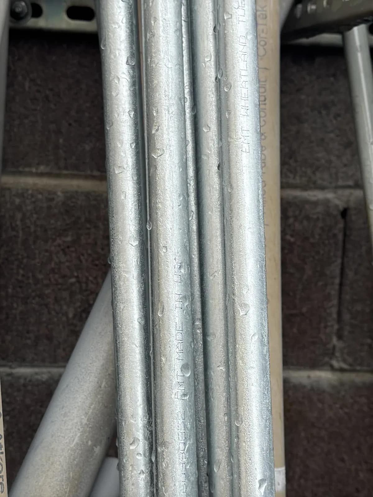 Bulk Lot: Metal Conduit, Scaffolding Crossmembers, And Bikes. (10’-11’), photo 14 of 16