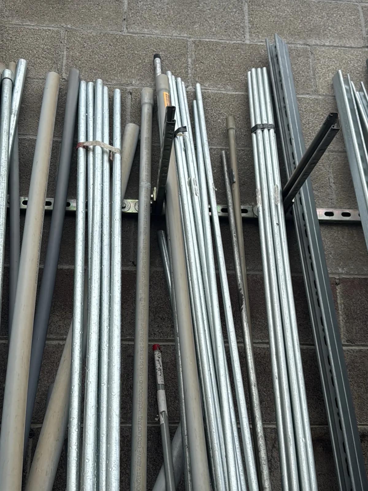 Bulk Lot: Metal Conduit, Scaffolding Crossmembers, And Bikes. (10’-11’), photo 9 of 16