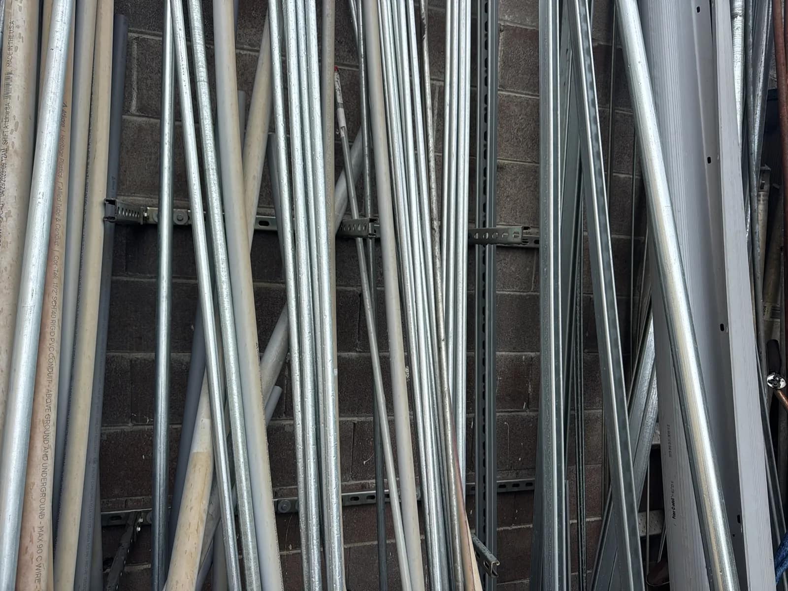 Bulk Lot: Metal Conduit, Scaffolding Crossmembers, And Bikes. (10’-11’), photo 3 of 16