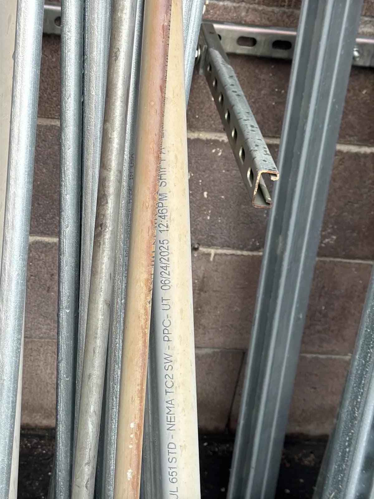 Bulk Lot: Metal Conduit, Scaffolding Crossmembers, And Bikes. (10’-11’), photo 10 of 16