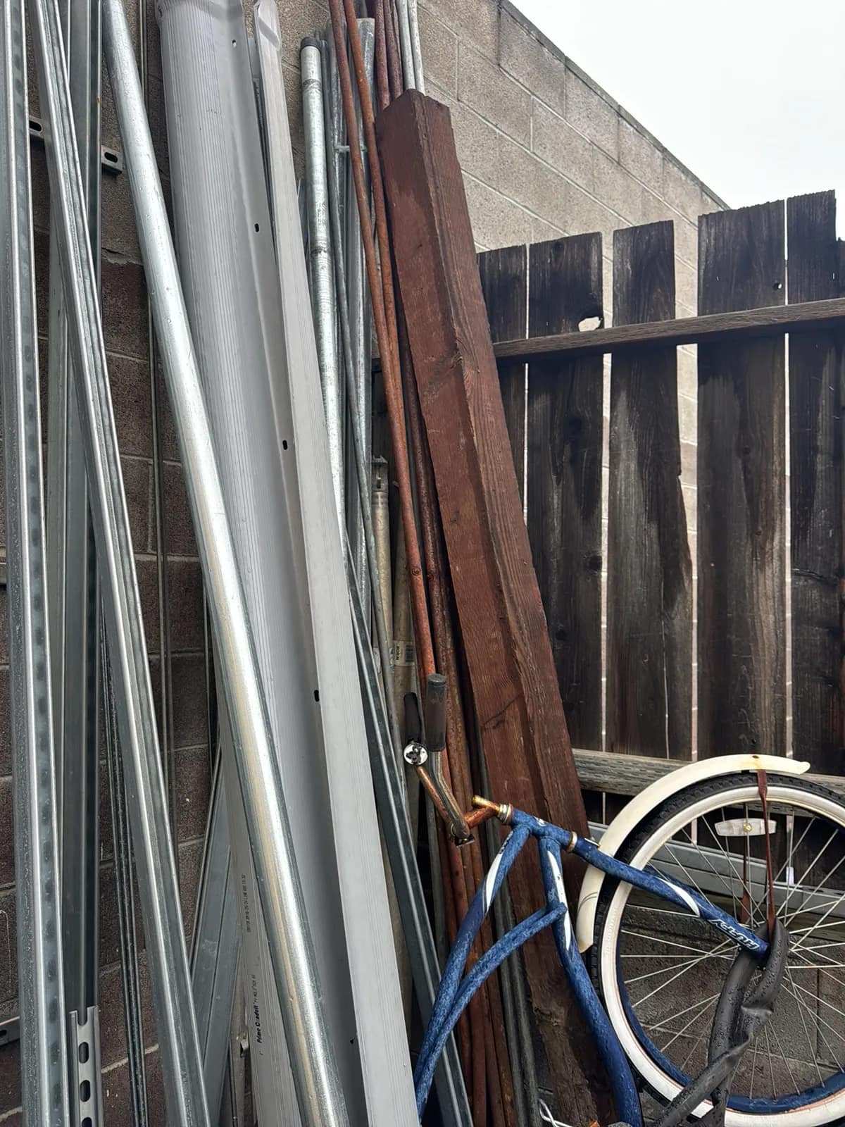 Bulk Lot: Metal Conduit, Scaffolding Crossmembers, And Bikes. (10’-11’), photo 6 of 16
