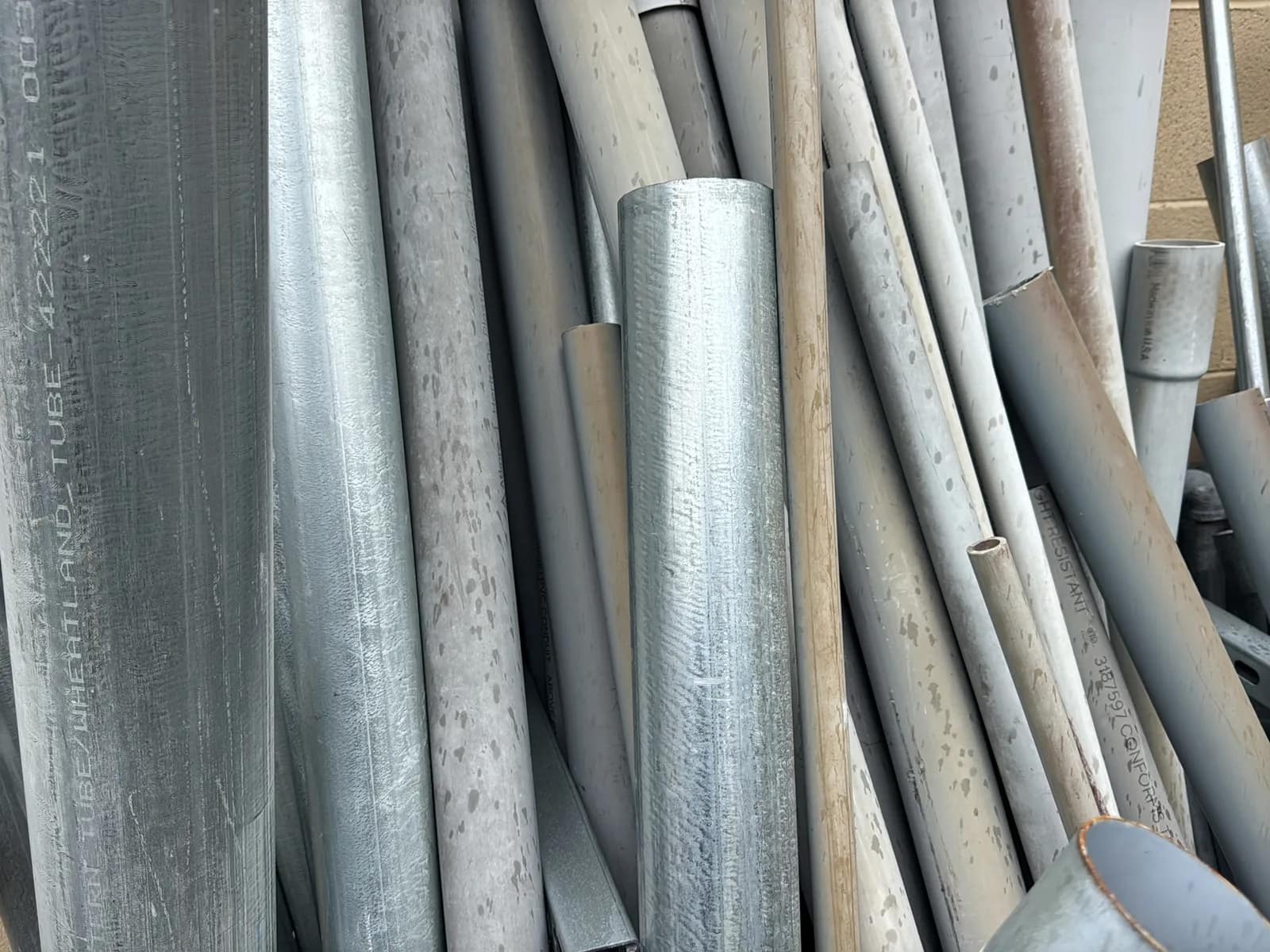 Bulk Lot: Steel And PVC Conduit (43” - 8’), photo 8 of 19