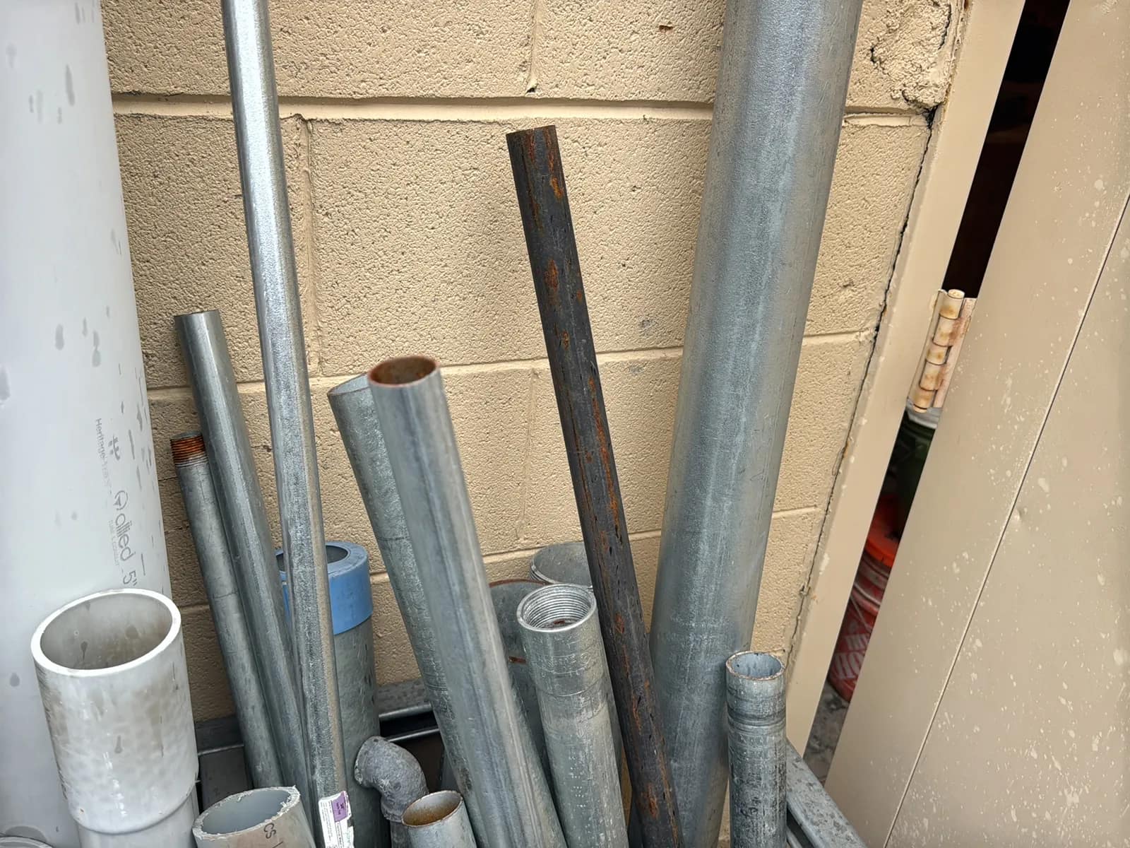 Bulk Lot: Steel And PVC Conduit (43” - 8’), photo 16 of 19