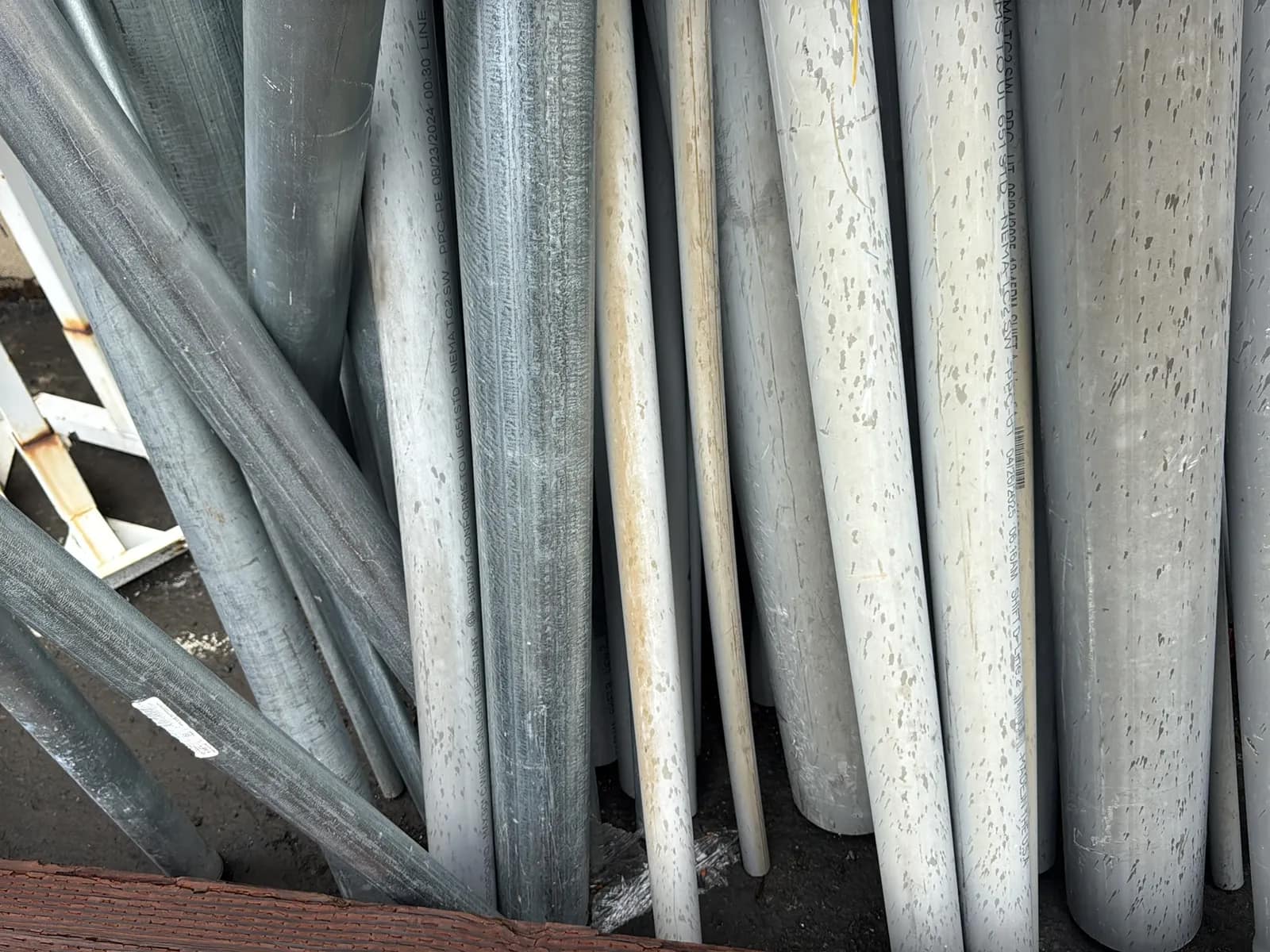 Bulk Lot: Steel And PVC Conduit (43” - 8’), photo 18 of 19