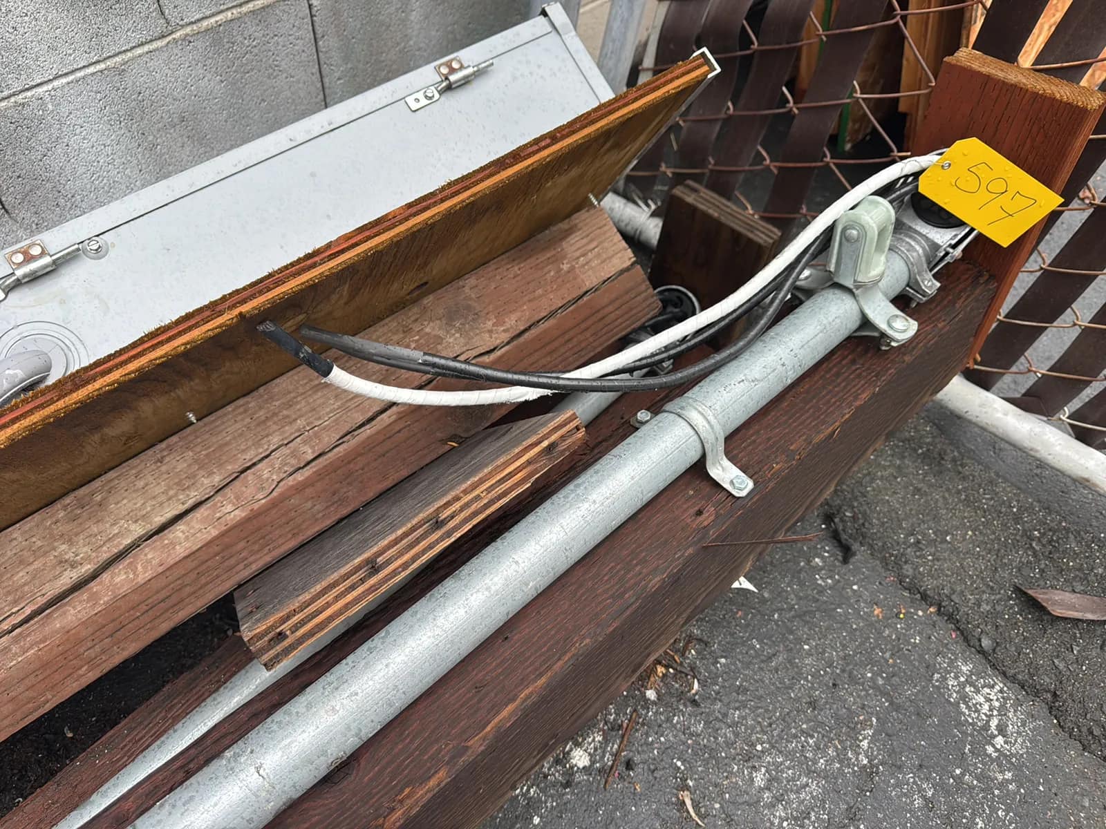(3) 19’ Power Poles With Electrical Boxes And (1) 15’ Street Lamp Pole, photo 11 of 15