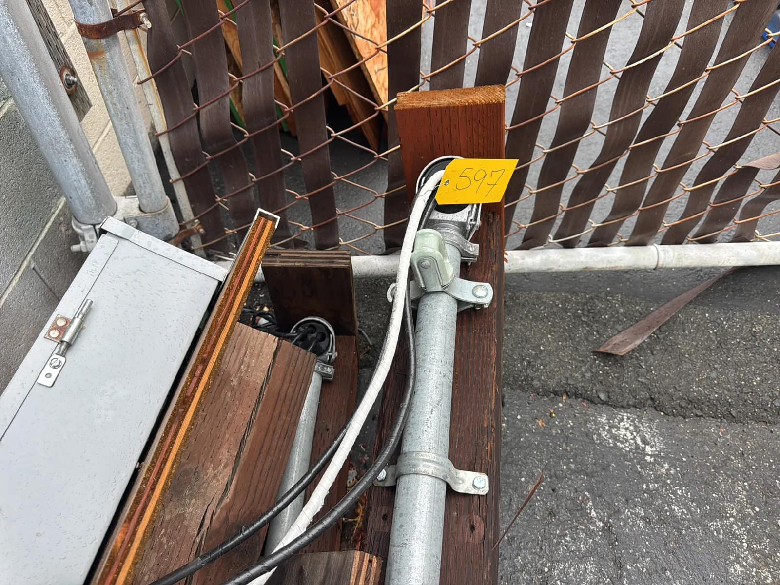 (3) 19’ Power Poles With Electrical Boxes And (1) 15’ Street Lamp Pole, photo 10 of 15