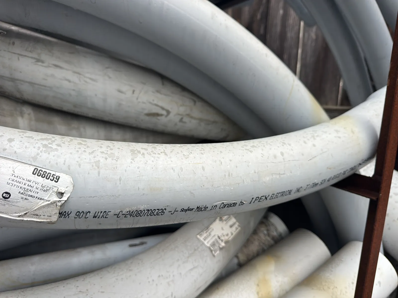 PVC Conduit And Stand (36”-48” Lengths), photo 10 of 13