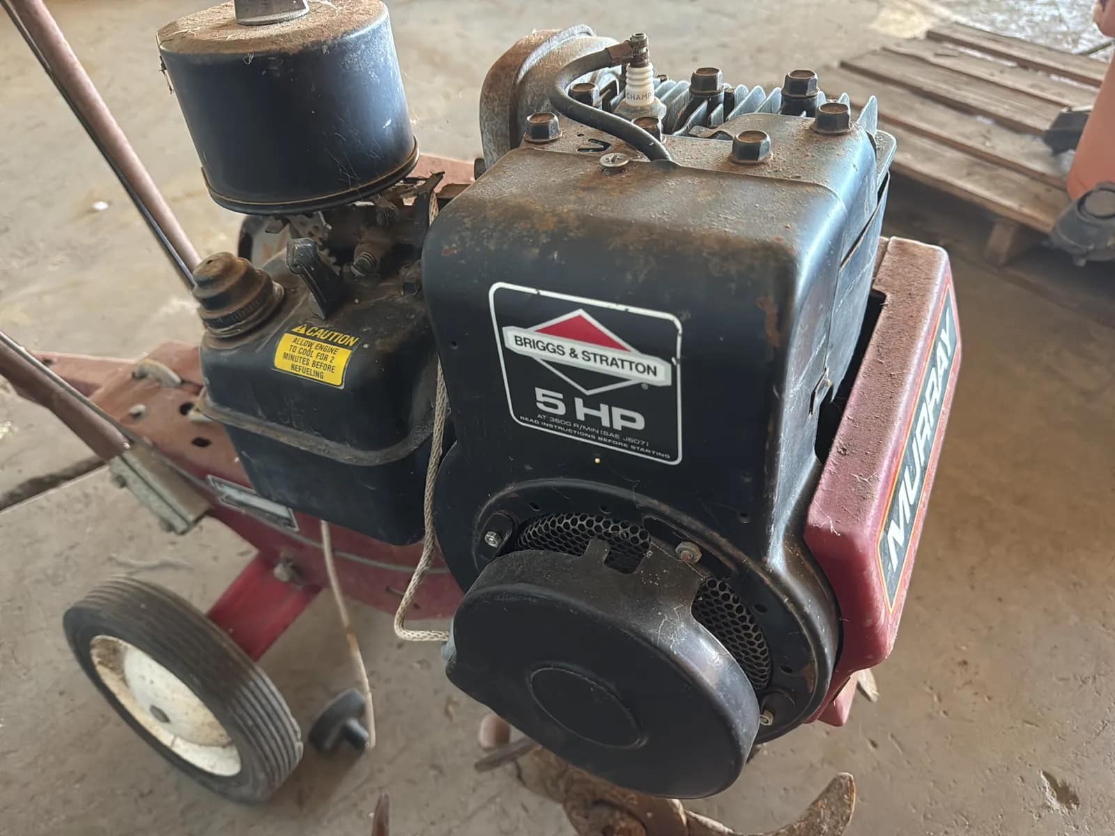 Murray 5HP Rototiller, photo 5 of 8