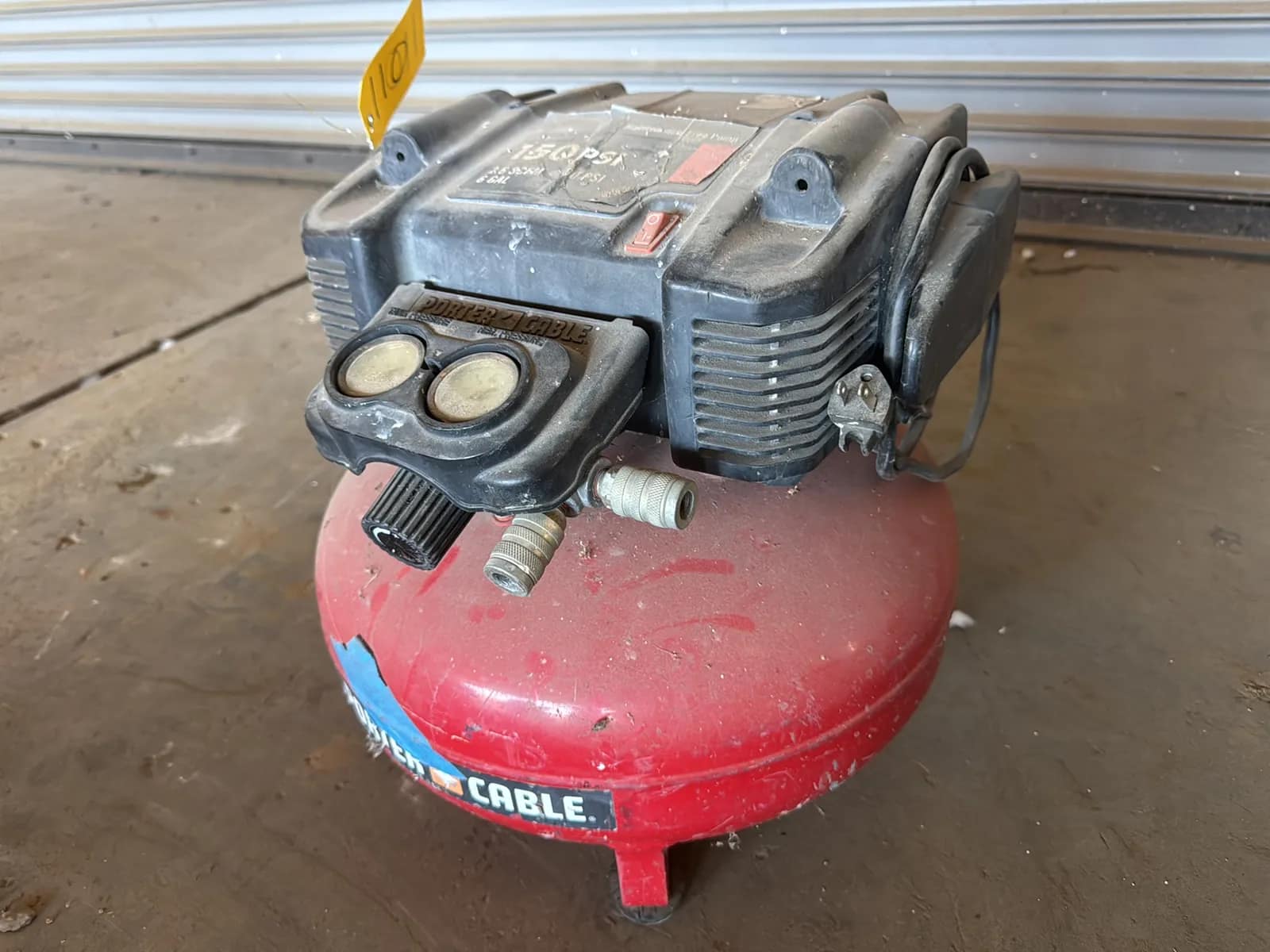 Porter Cable 6gal 150 Psi Pancake Air Compressor, photo 2 of 4