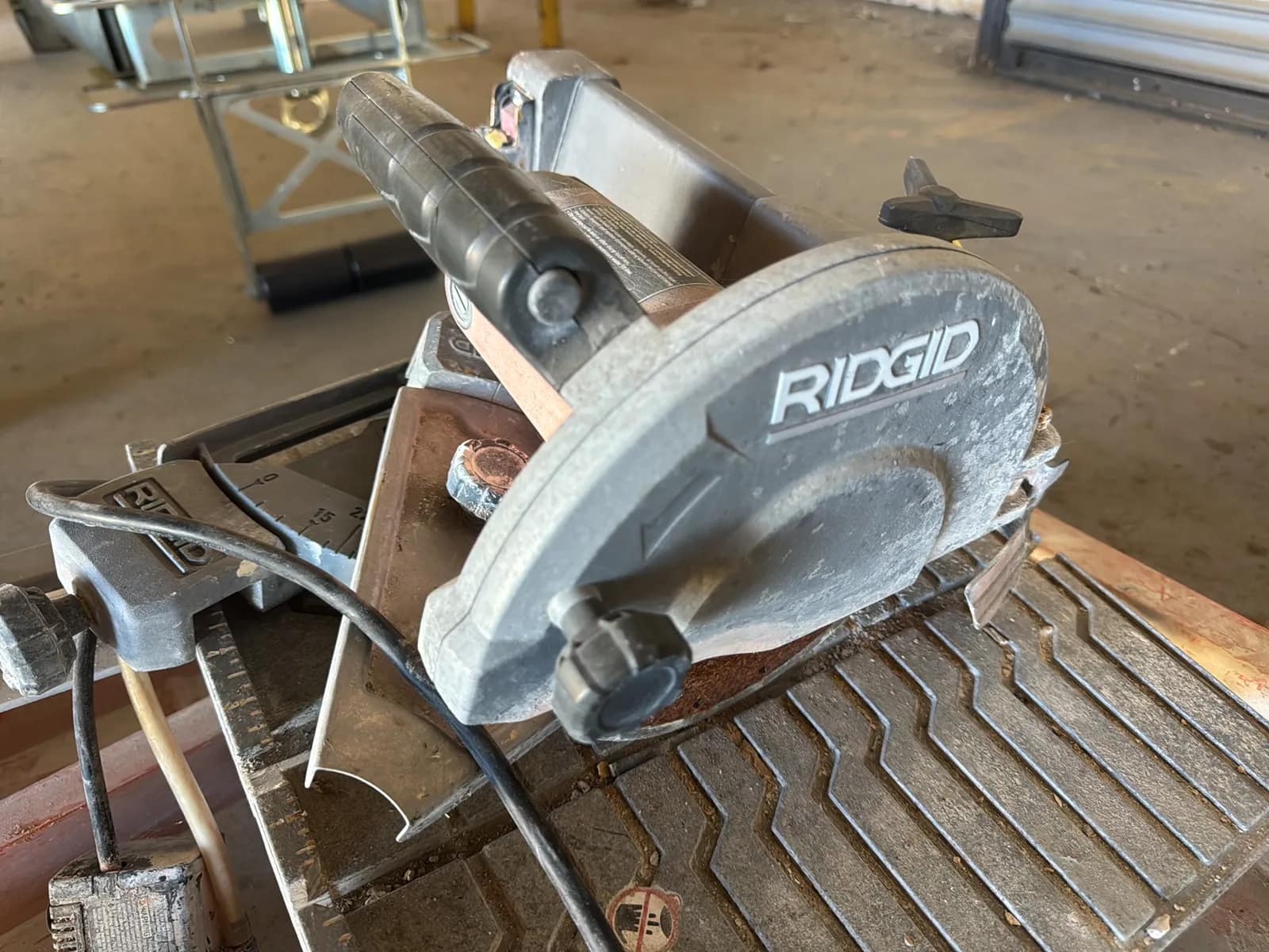 Ridgid Tile Saw And Attachments, photo 3 of 5