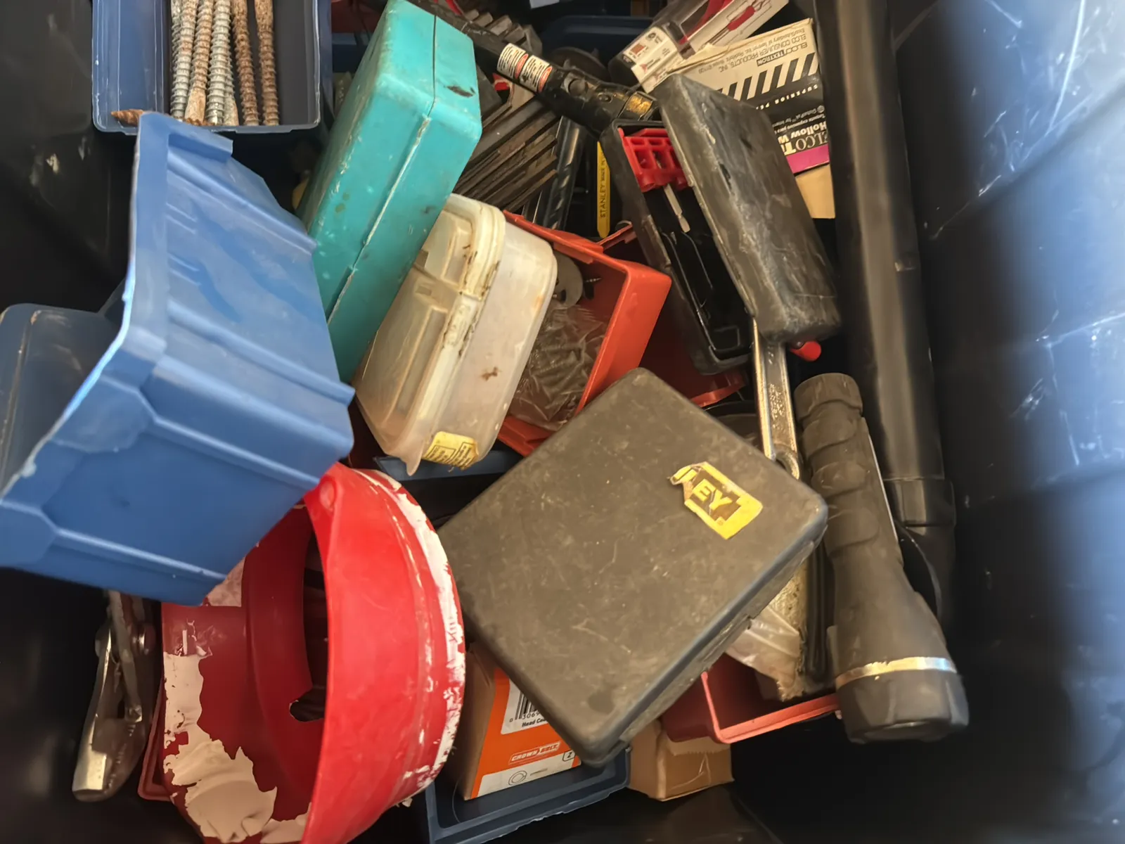 Pallet of Assorted Nail Guns Levels, And Tools, photo 6 of 6