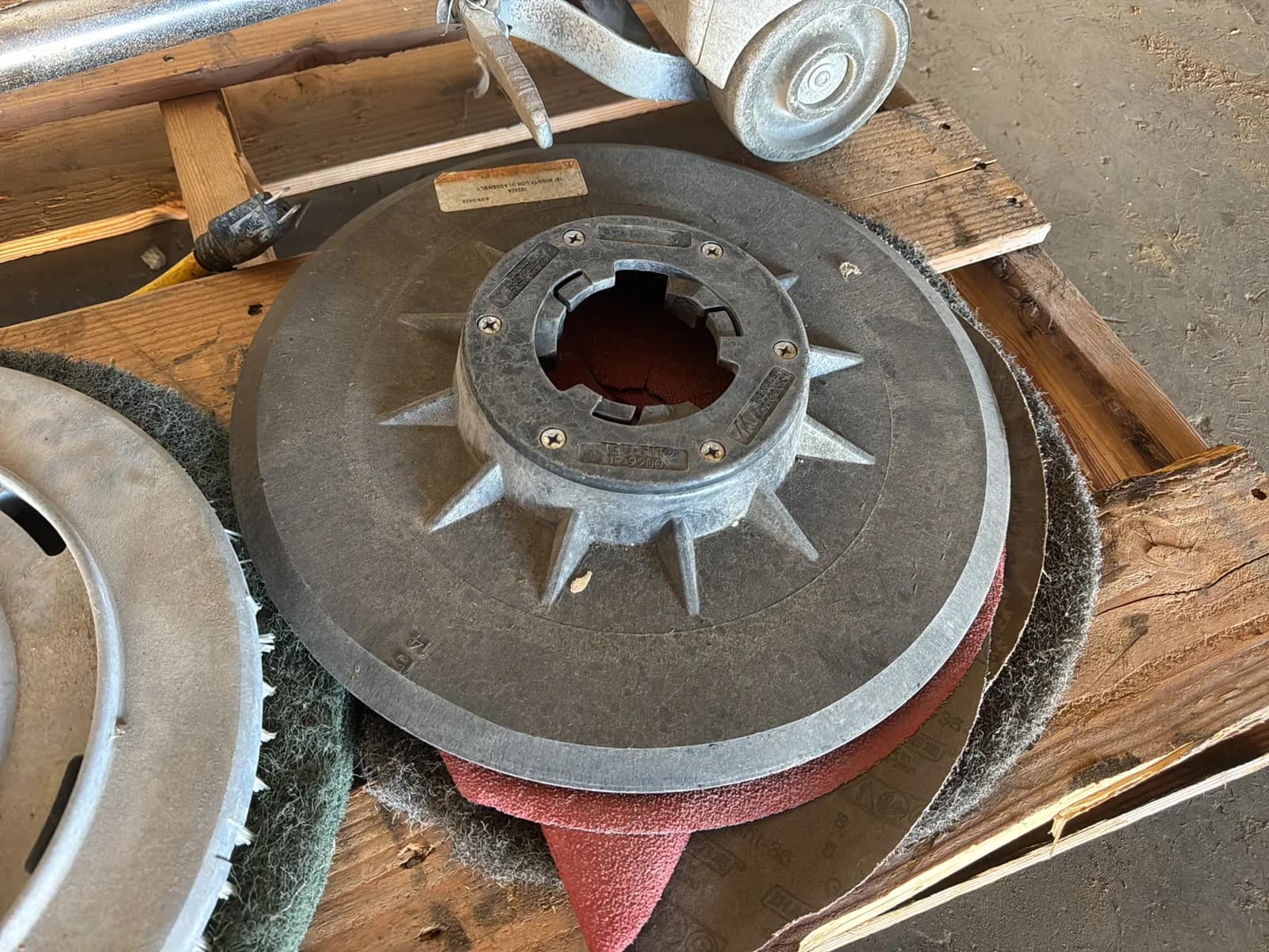 Clarke Floor Buffer And Pads, photo 3 of 6