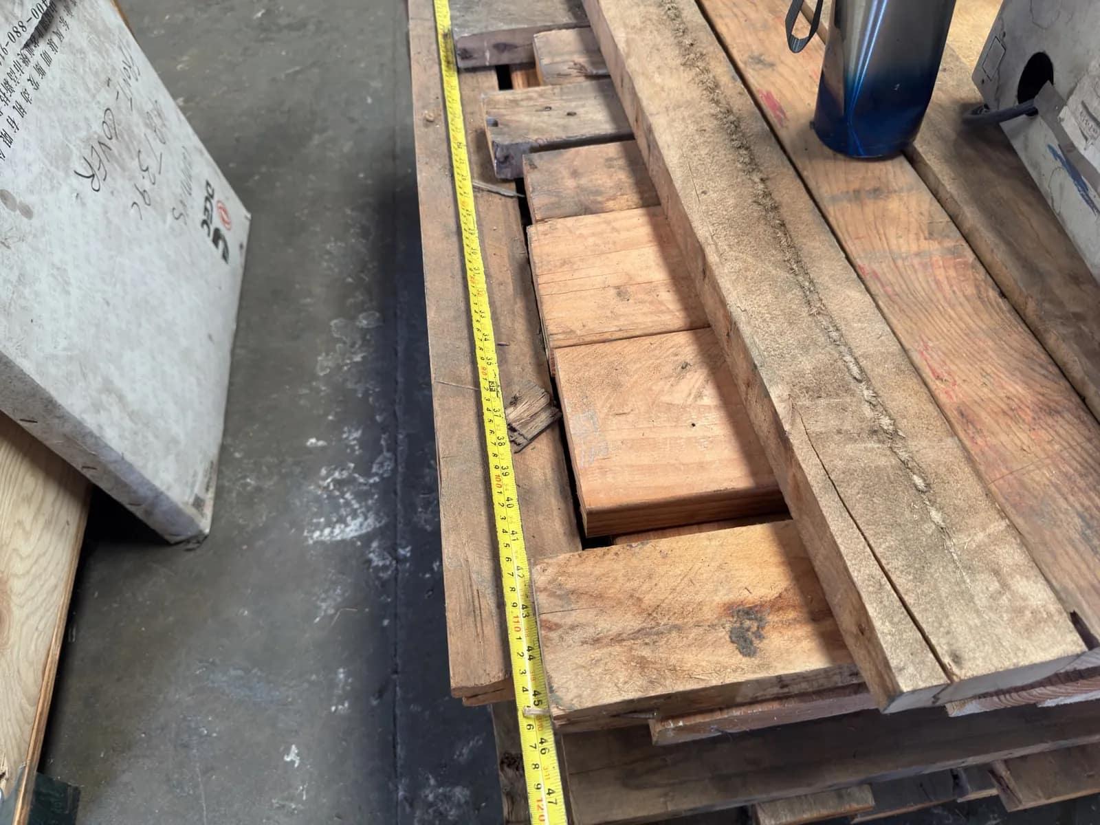 Contents Of Pallet: Assorted Wood, The Key Watcher Lockbox And More, photo 7 of 7