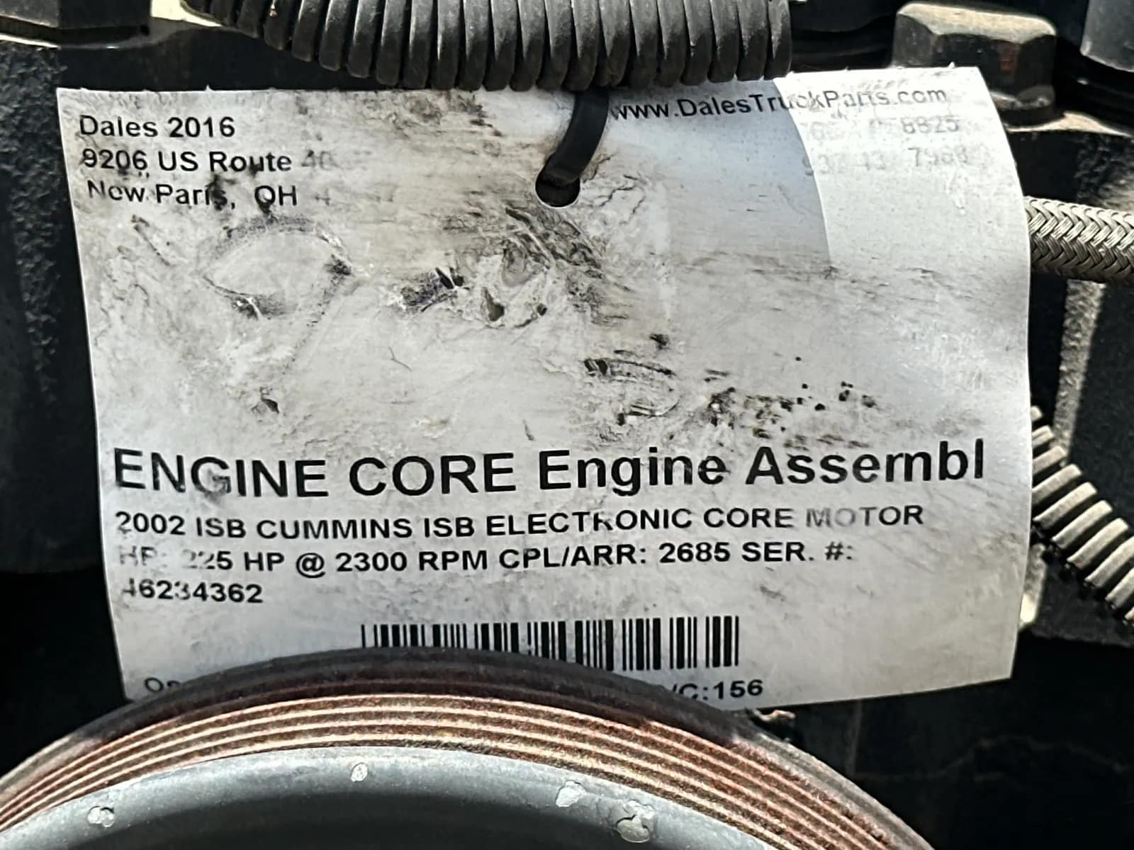 Cummins Engine Core Assembly, photo 9 of 9