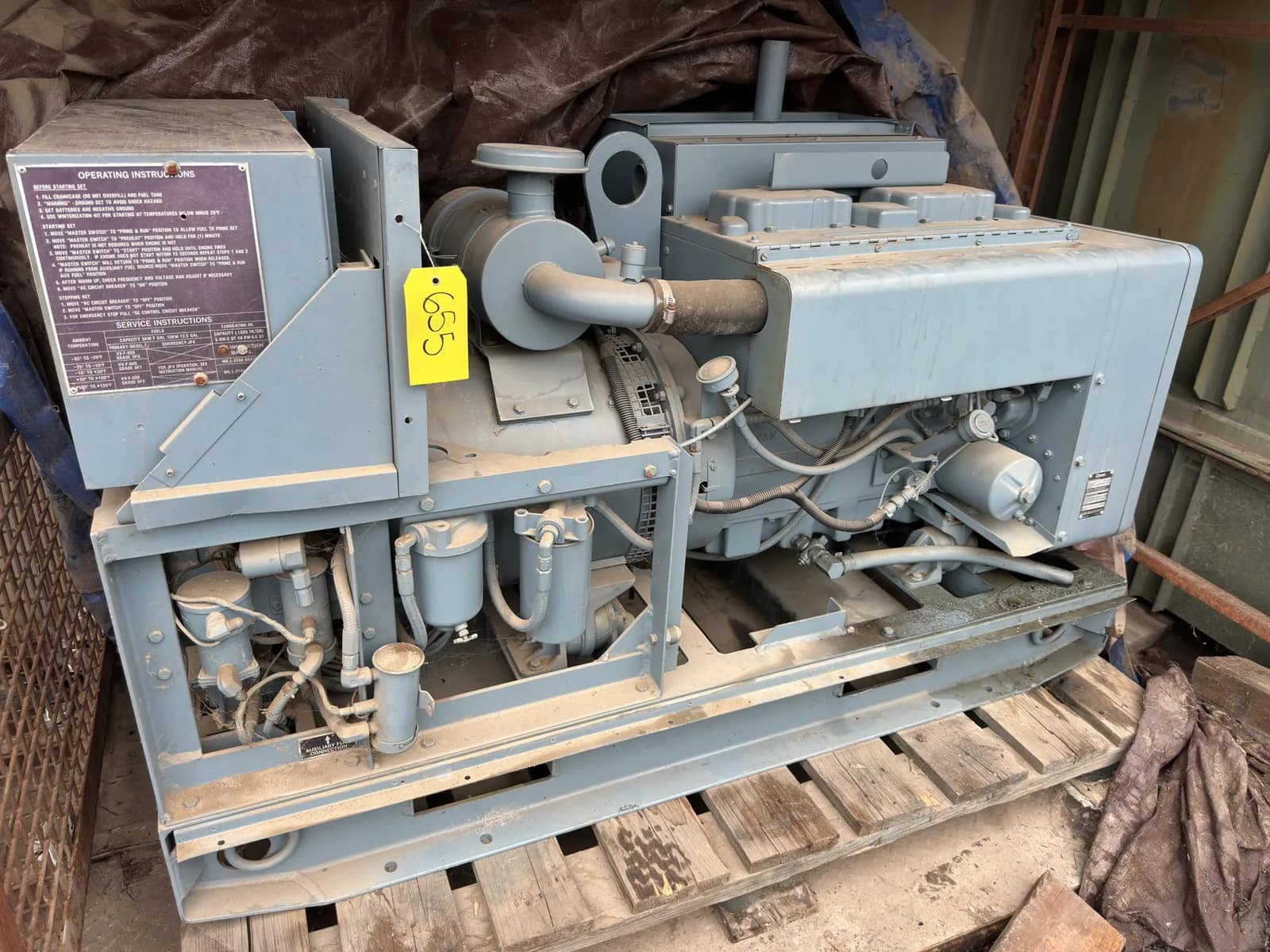 Onan Generator DJFM MS/4469A, photo 2 of 12