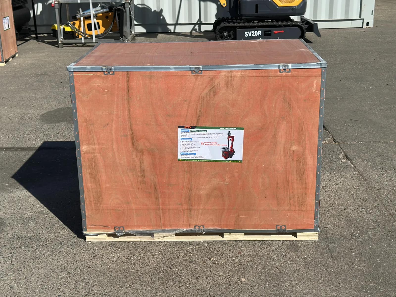 2026 Starvox SV-TC24A 24" Tire Changer (Unused), photo 3 of 6