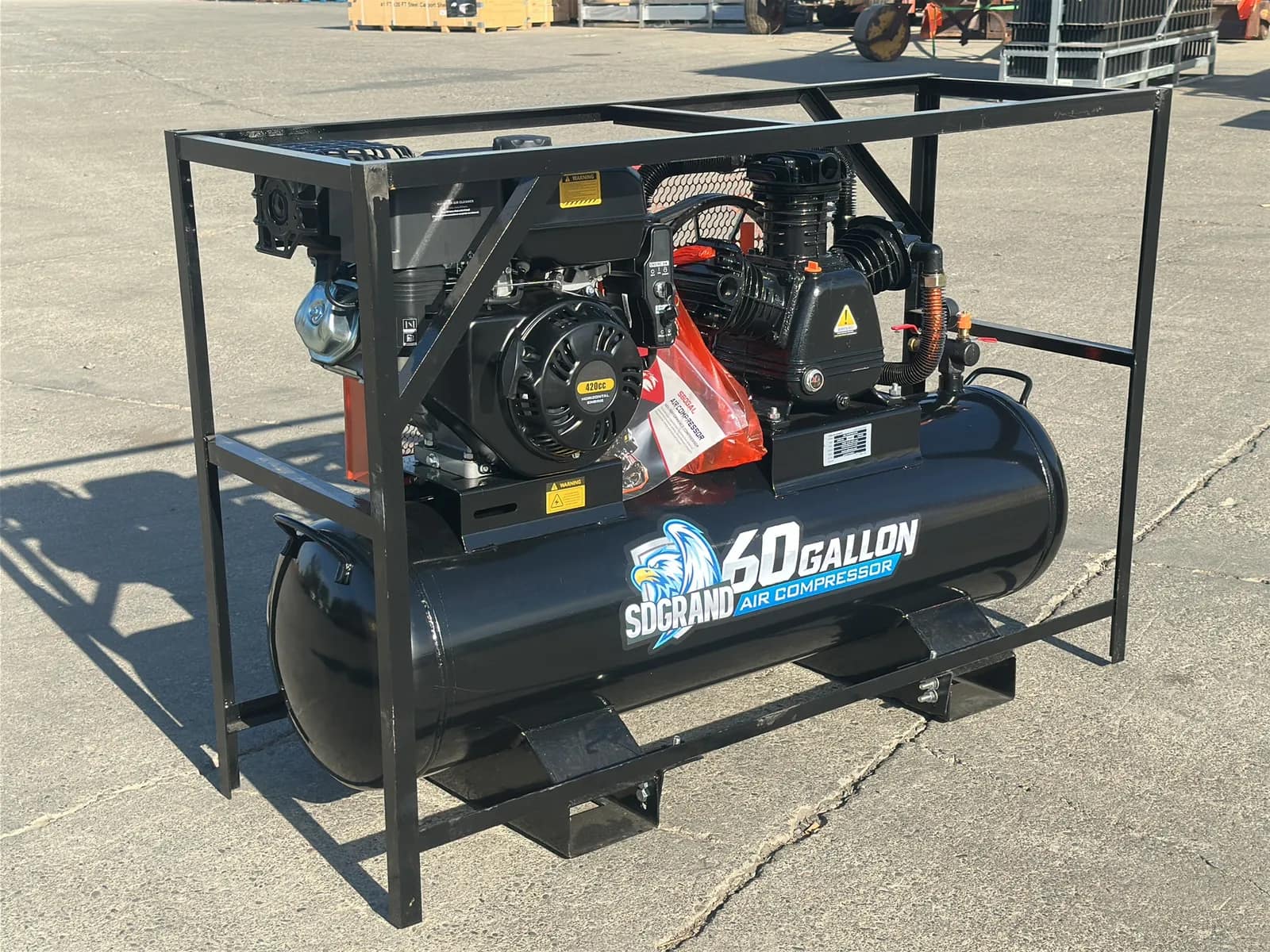 2026 SDLanch S60Gal Air Compressor (Unused), photo 3 of 11
