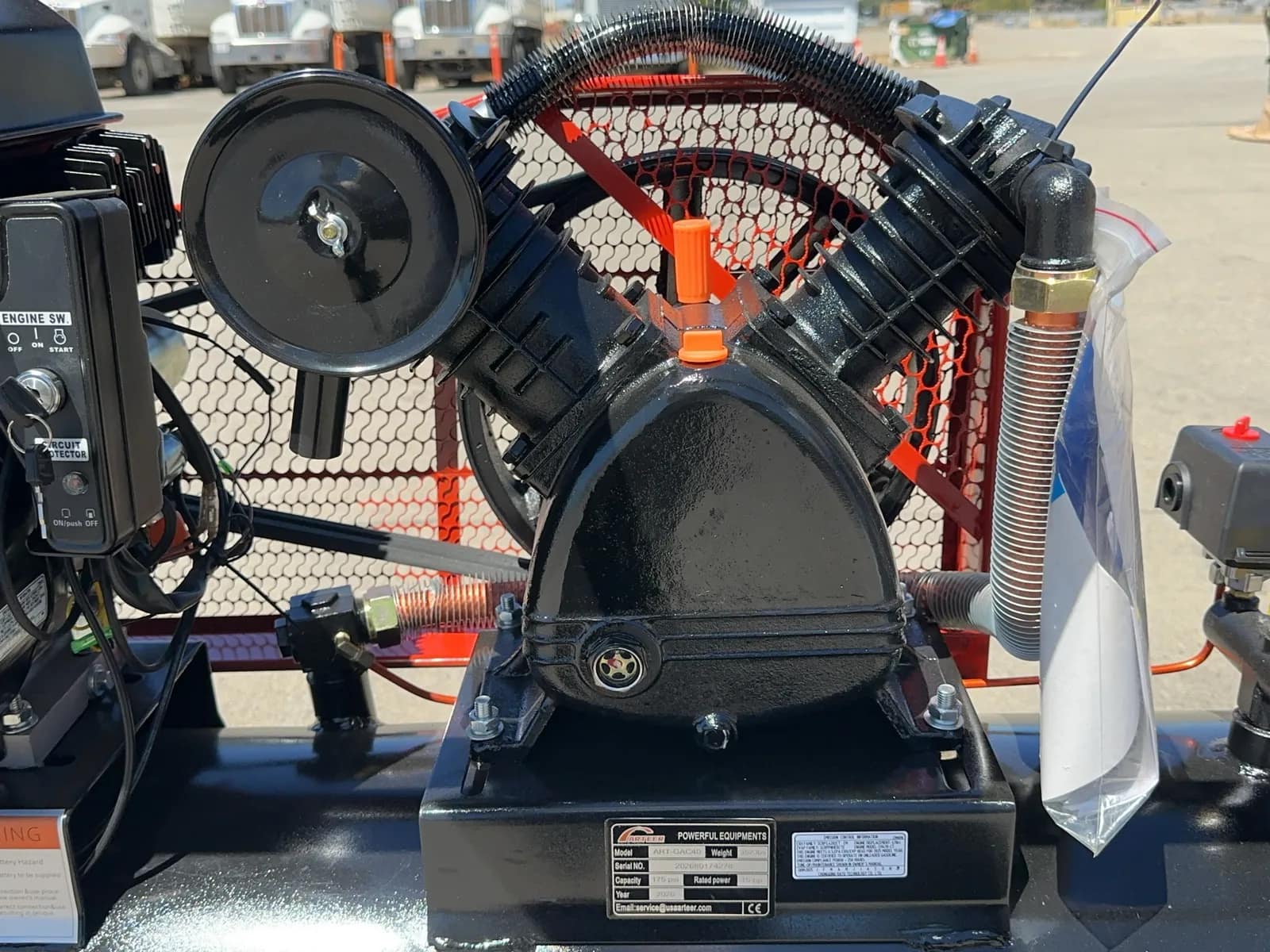 2026 Arteer ART-GAC40 40 Gallon 2-Stage Air Compressor (Unused), photo 11 of 12