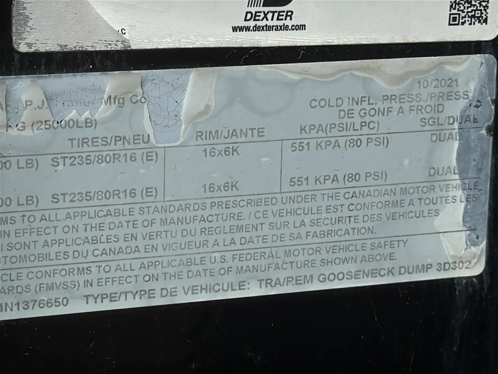 2022 PJ 3D302 20' Gooseneck Dump Trailer, photo 36 of 87