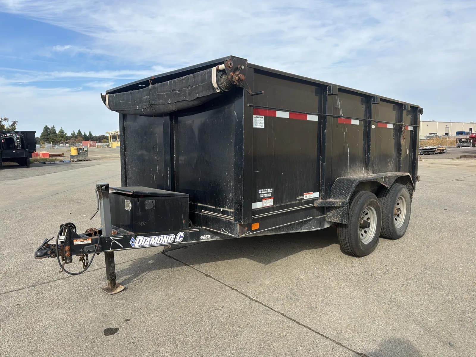 2016 Diamond C 12' Dump Trailer, photo 3 of 54
