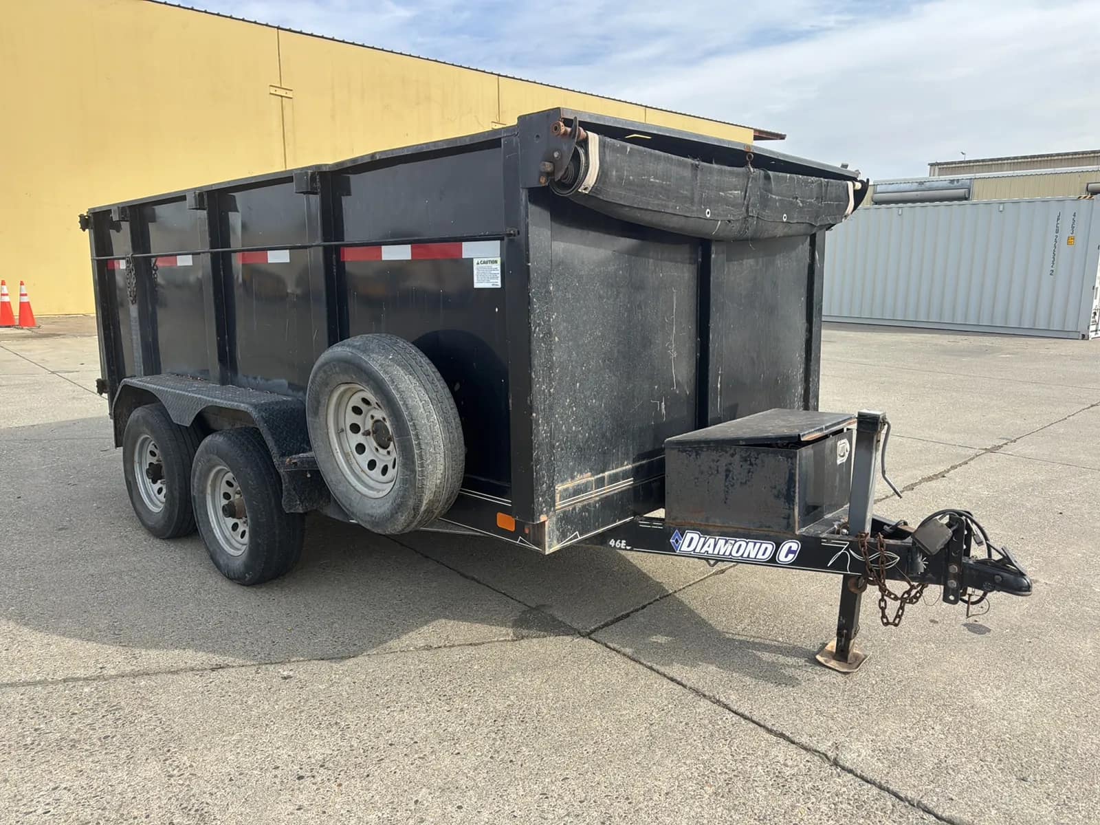 2016 Diamond C 12' Dump Trailer, photo 9 of 54