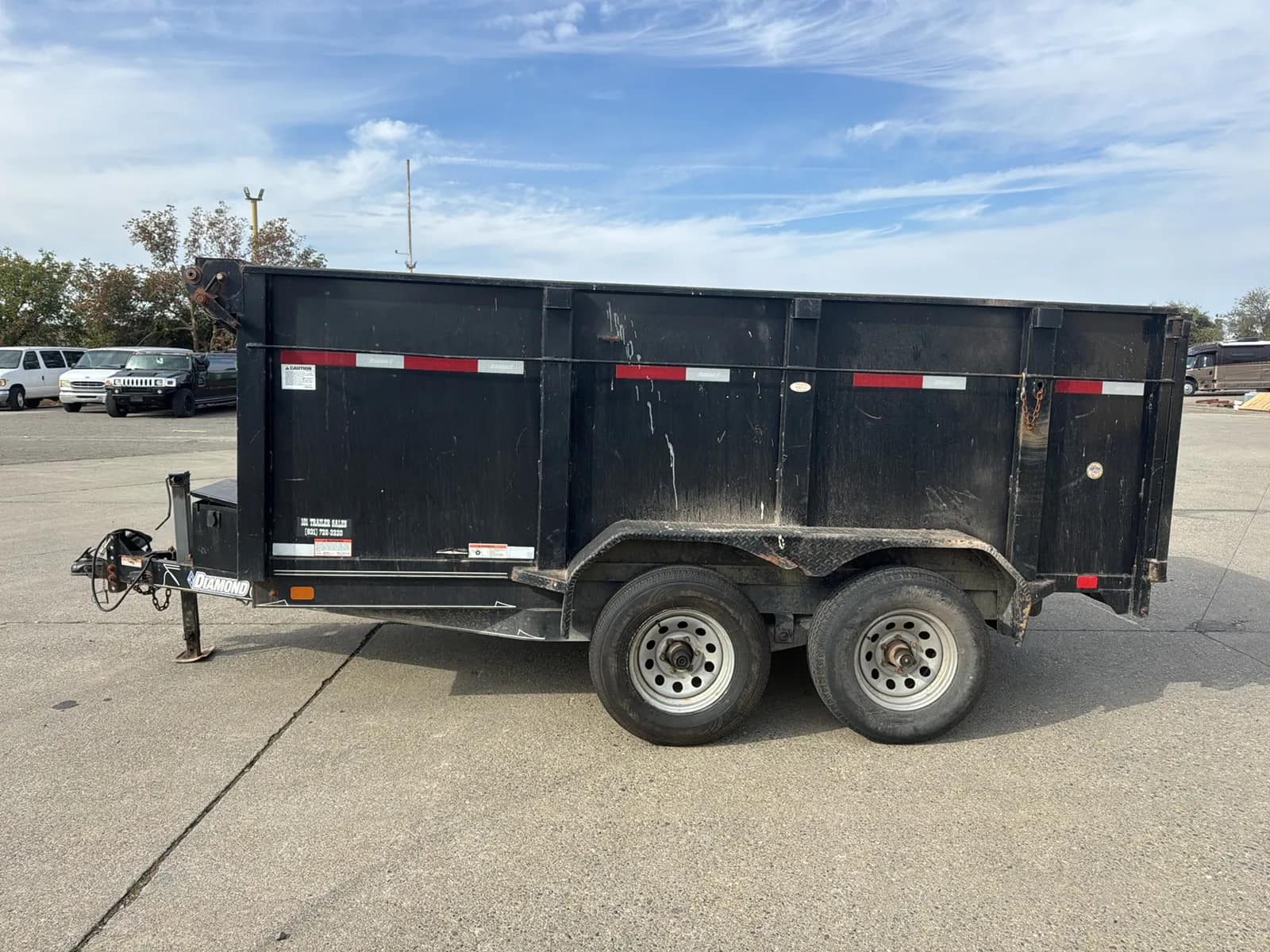 2016 Diamond C 12' Dump Trailer, photo 4 of 54
