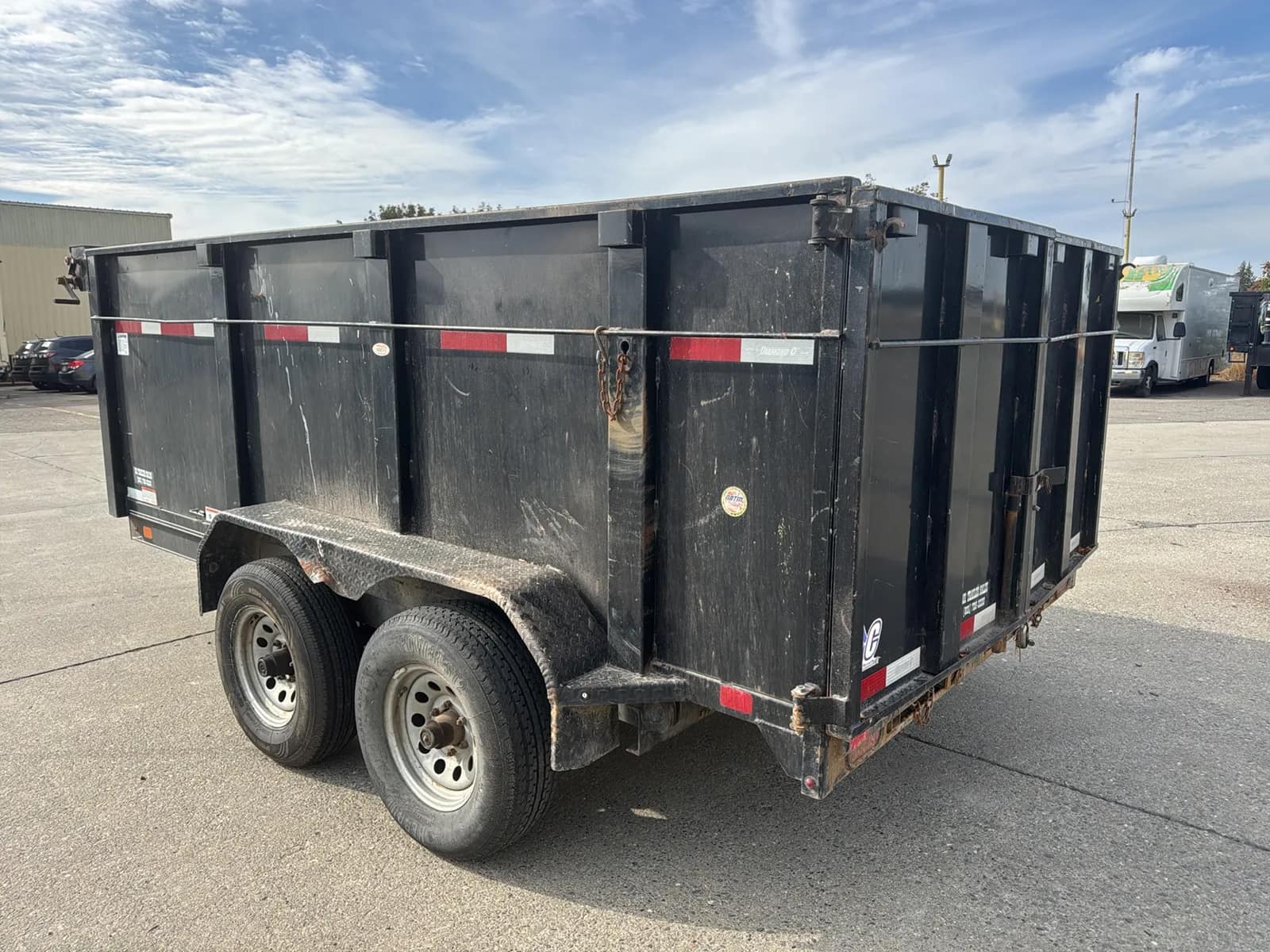 2016 Diamond C 12' Dump Trailer, photo 5 of 54