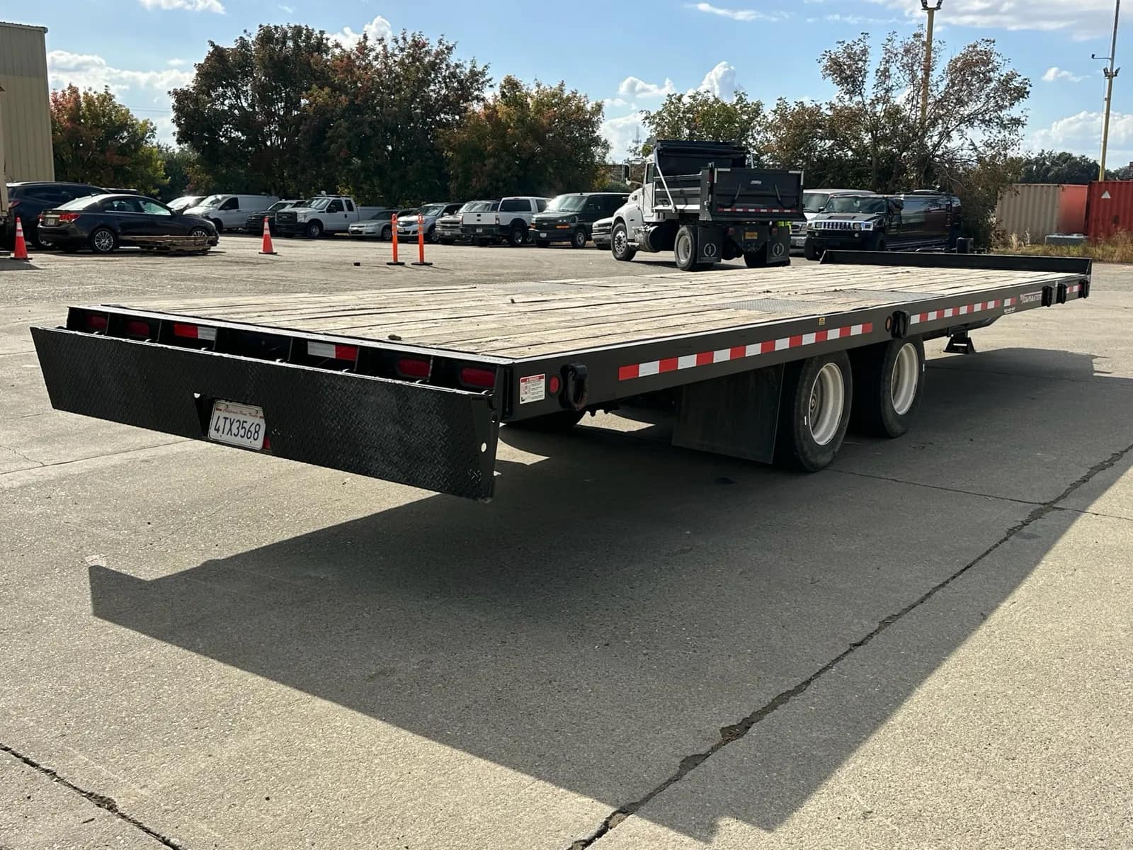 2022 Towmaster T-40T 27' Tilt Deck Flatbed Trailer, photo 5 of 43