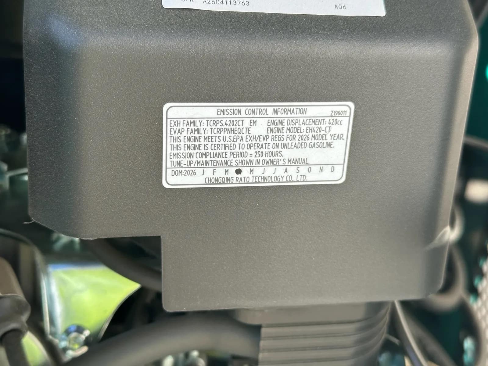 2026 CFG Industrial MH13RX Mini Excavator (Unused), photo 27 of 30