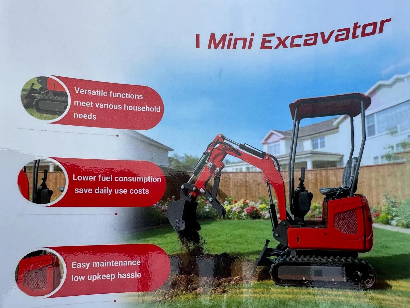 2026 SDLanch ME15 Compact Mini Excavator (Unused), photo 33 of 34