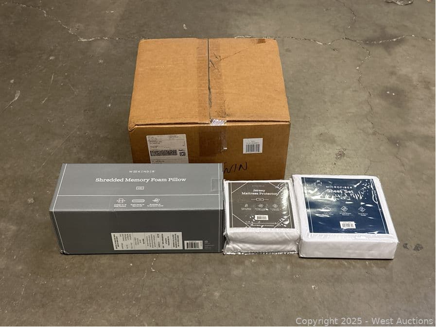 1-twin-microfiber-sheet-set-1-twin-jersey-mattress-protector-and-1-queen-shredded-memory-foam-pillow-mkdaucao